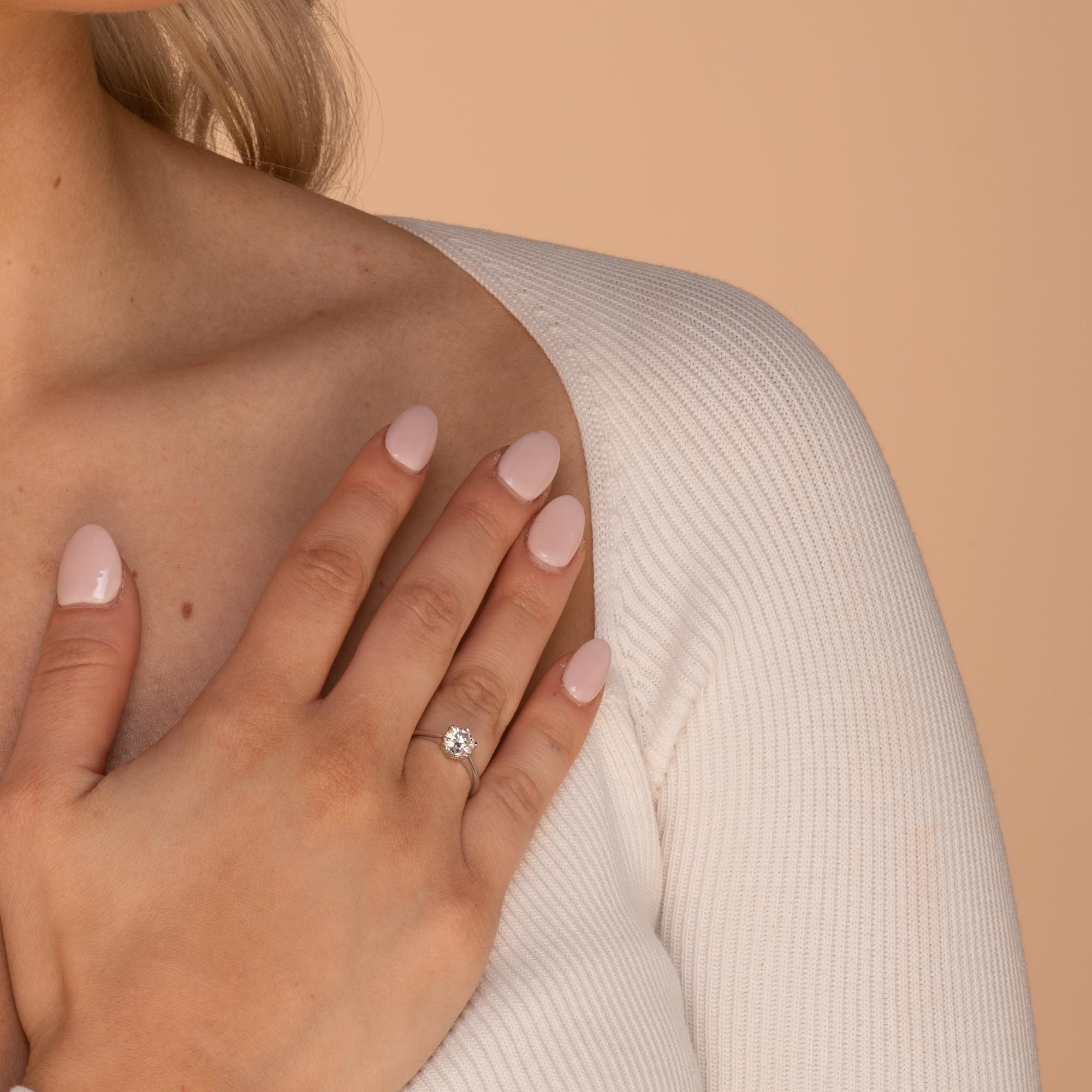 1 ct The Bella Moissanite Diamond Engagement Ring - Camile & Stone