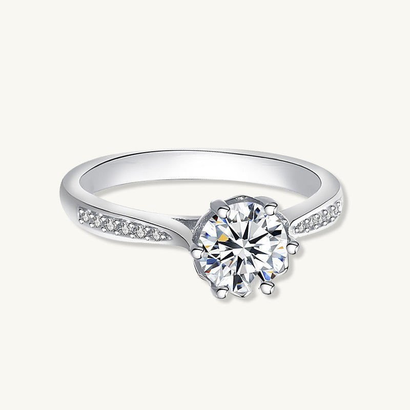 1 ct The Layla Moissanite Diamond Engagement Ring - Camile & Stone