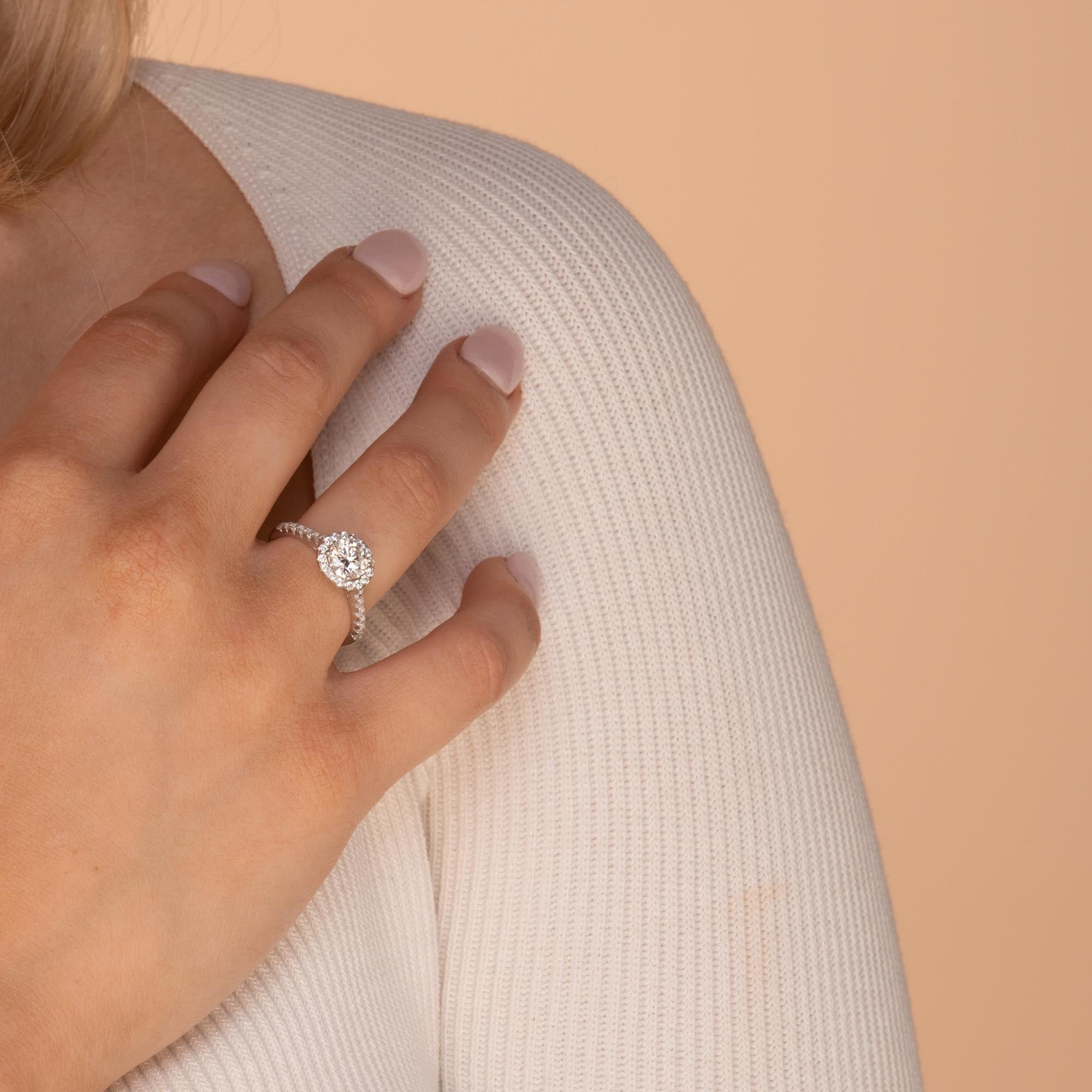 1 ct The Victoria Moissanite Diamond Engagement Ring - Camile & Stone