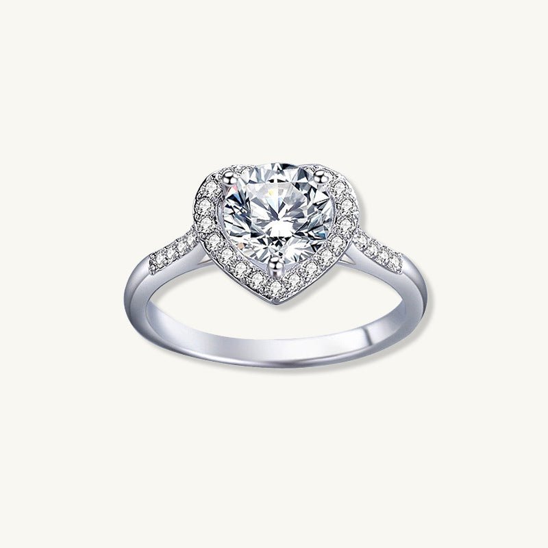 1 ct The Violet Moissanite Diamond Engagement Ring - Camile & Stone