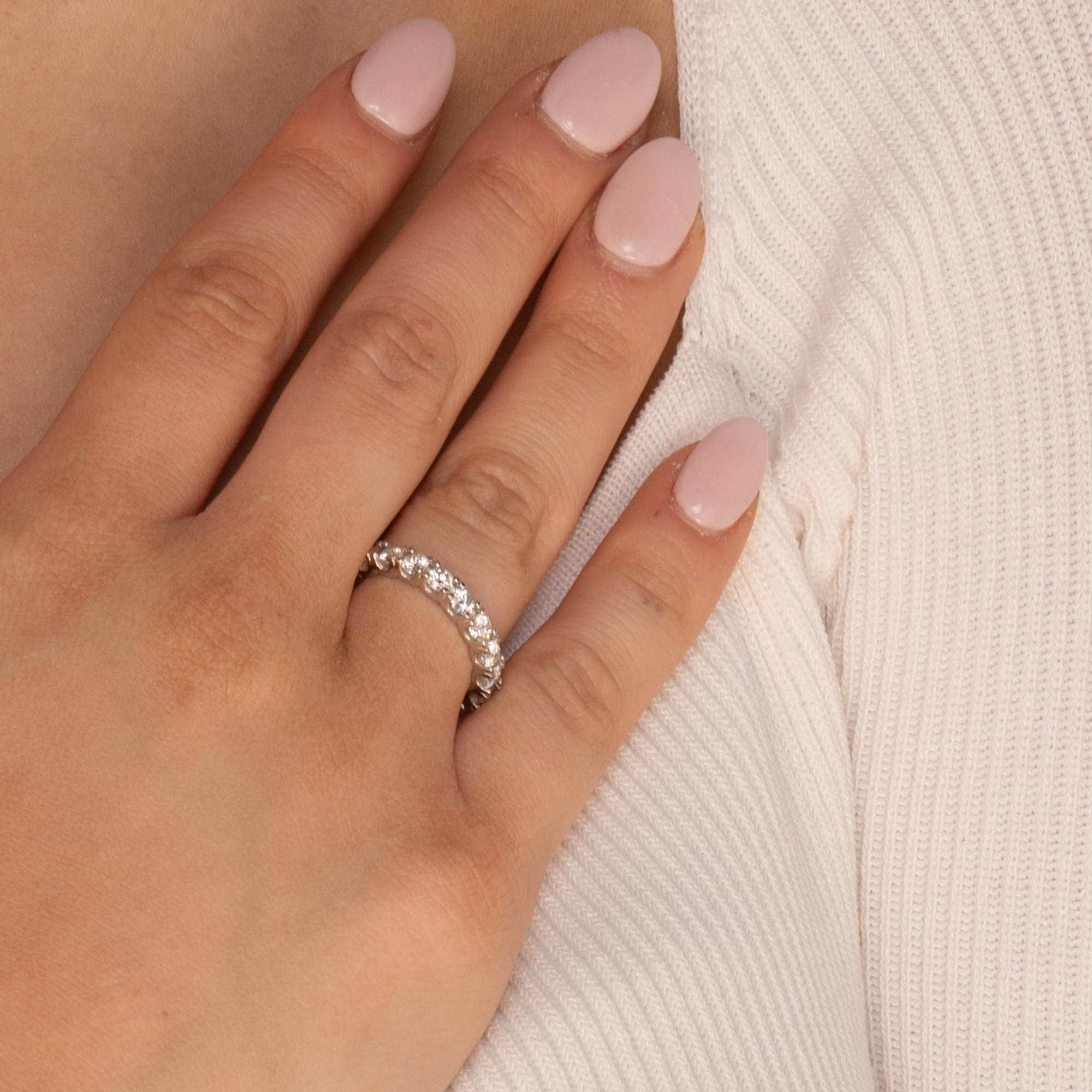 1.0ct 3mm The Scarlett Moissanite Diamond Engagement Ring - Camile & Stone