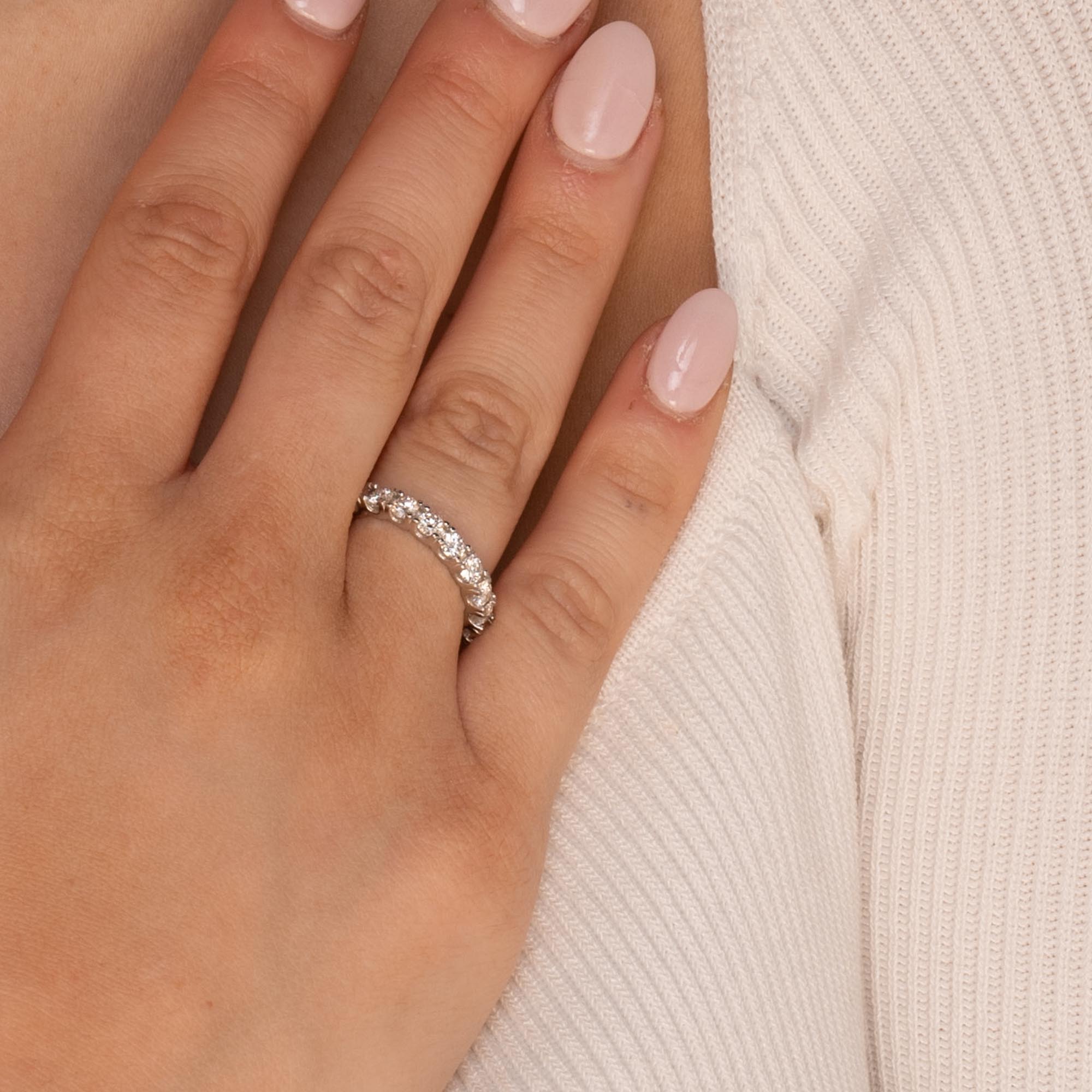 1.0ct 3mm The Scarlett Moissanite Diamond Engagement Ring - Camile & Stone