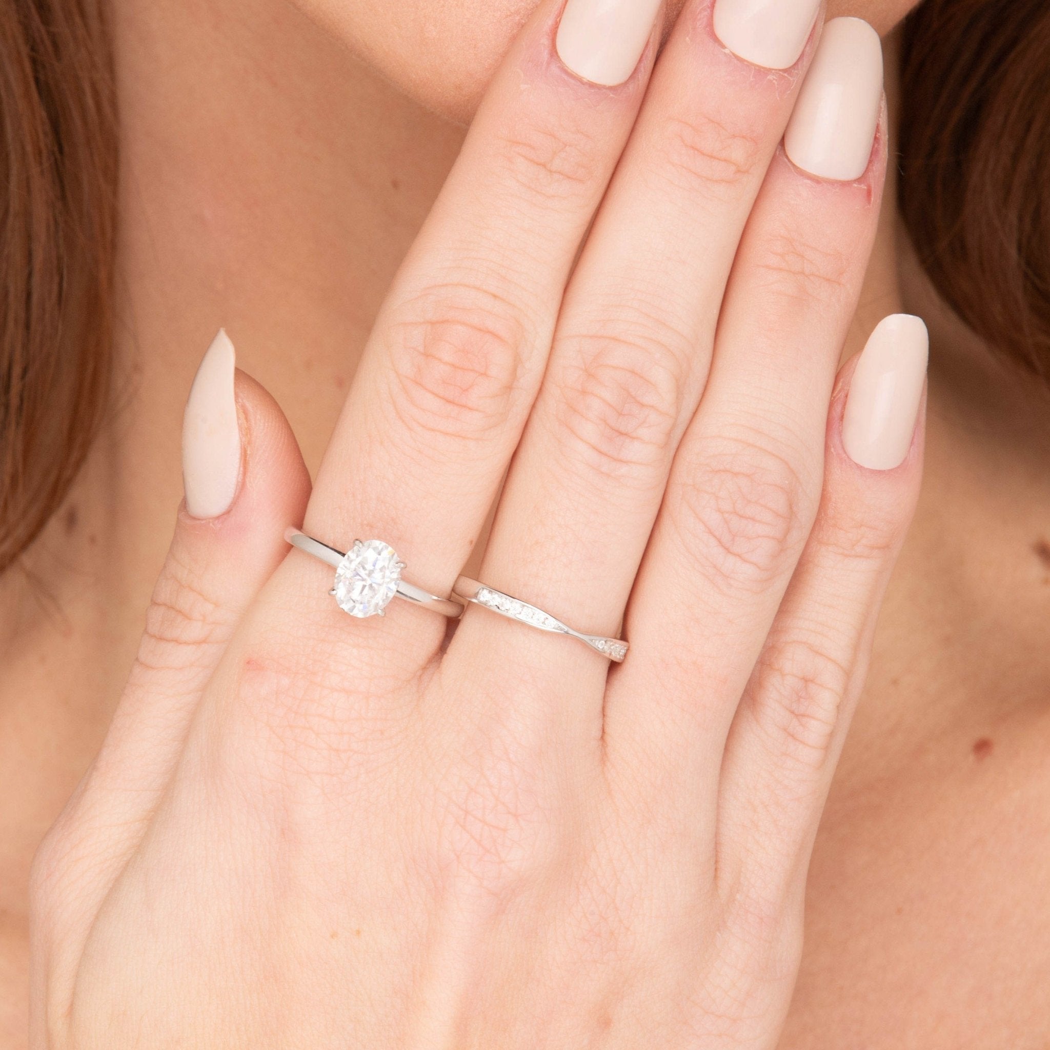 2 ct The Elara Moissanite Diamond Ring - Camile & Stone