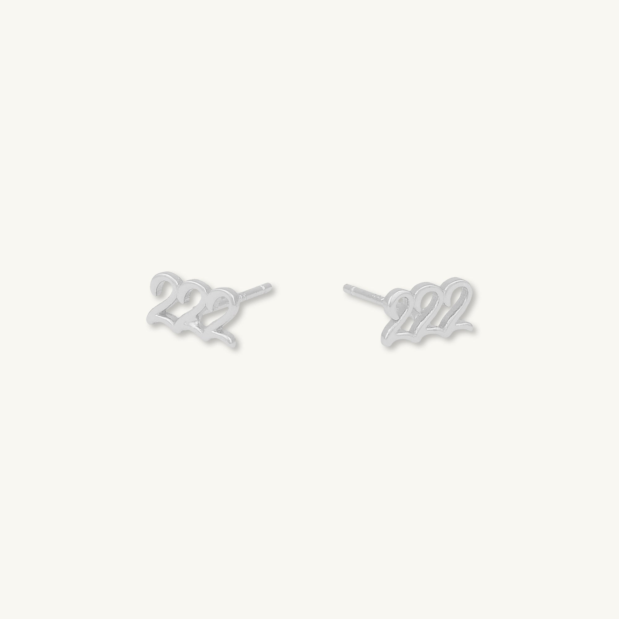 222 Angel Number Earrings - Camile & Stone