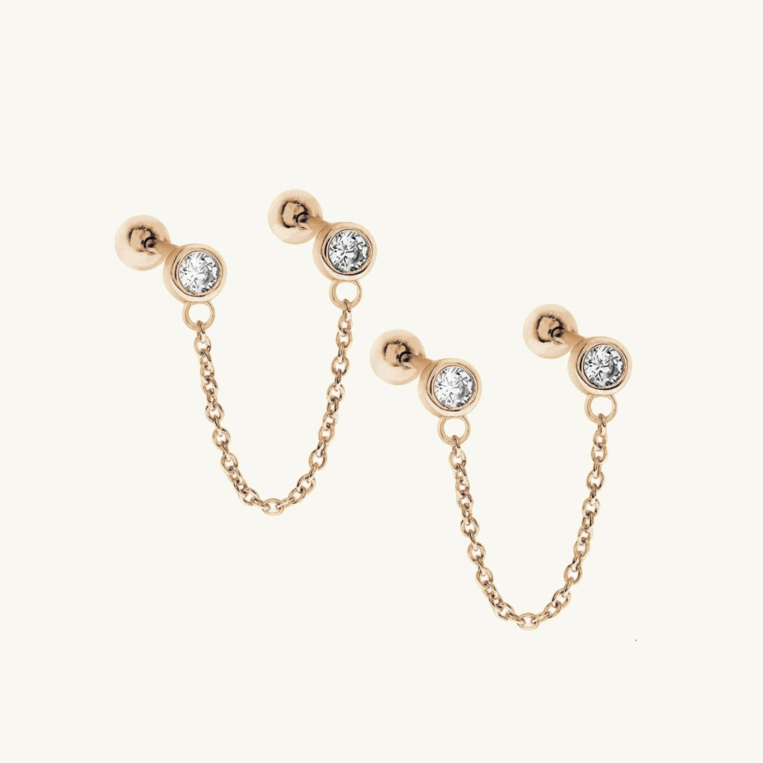 Sapphire Dangle Earrings