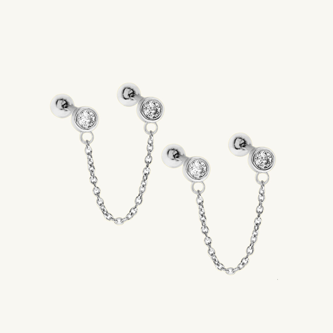Sapphire Dangle Earrings