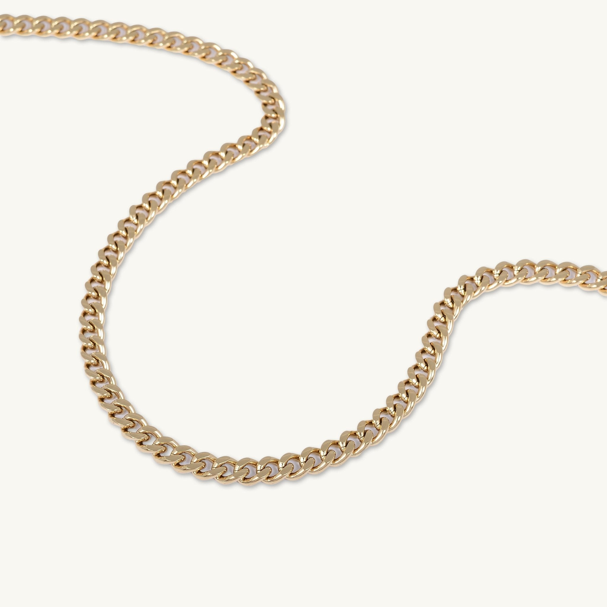 6mm Cuban Chain Necklace - Camile & Stone