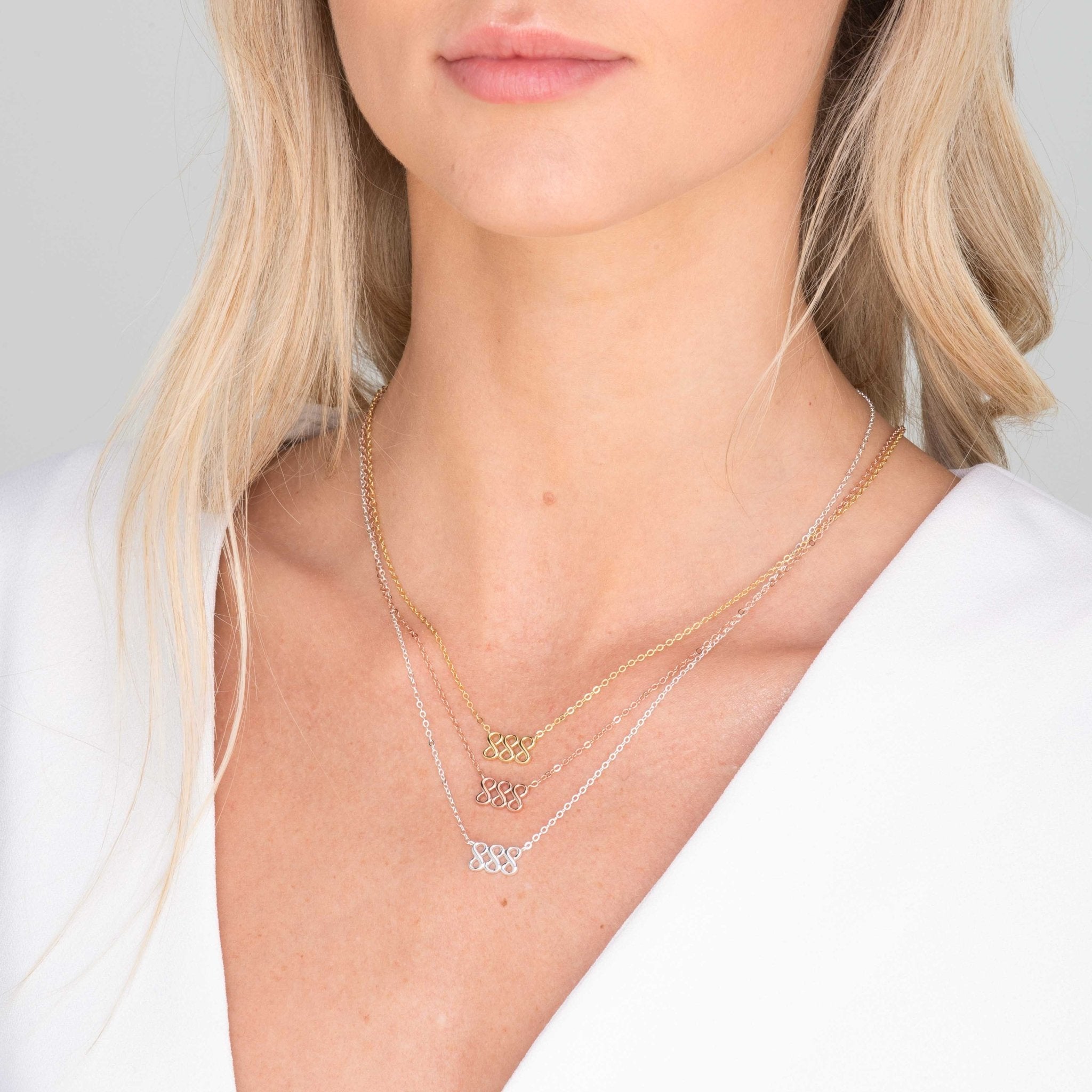 888 Angel Number Pendant Necklace - Camile & Stone