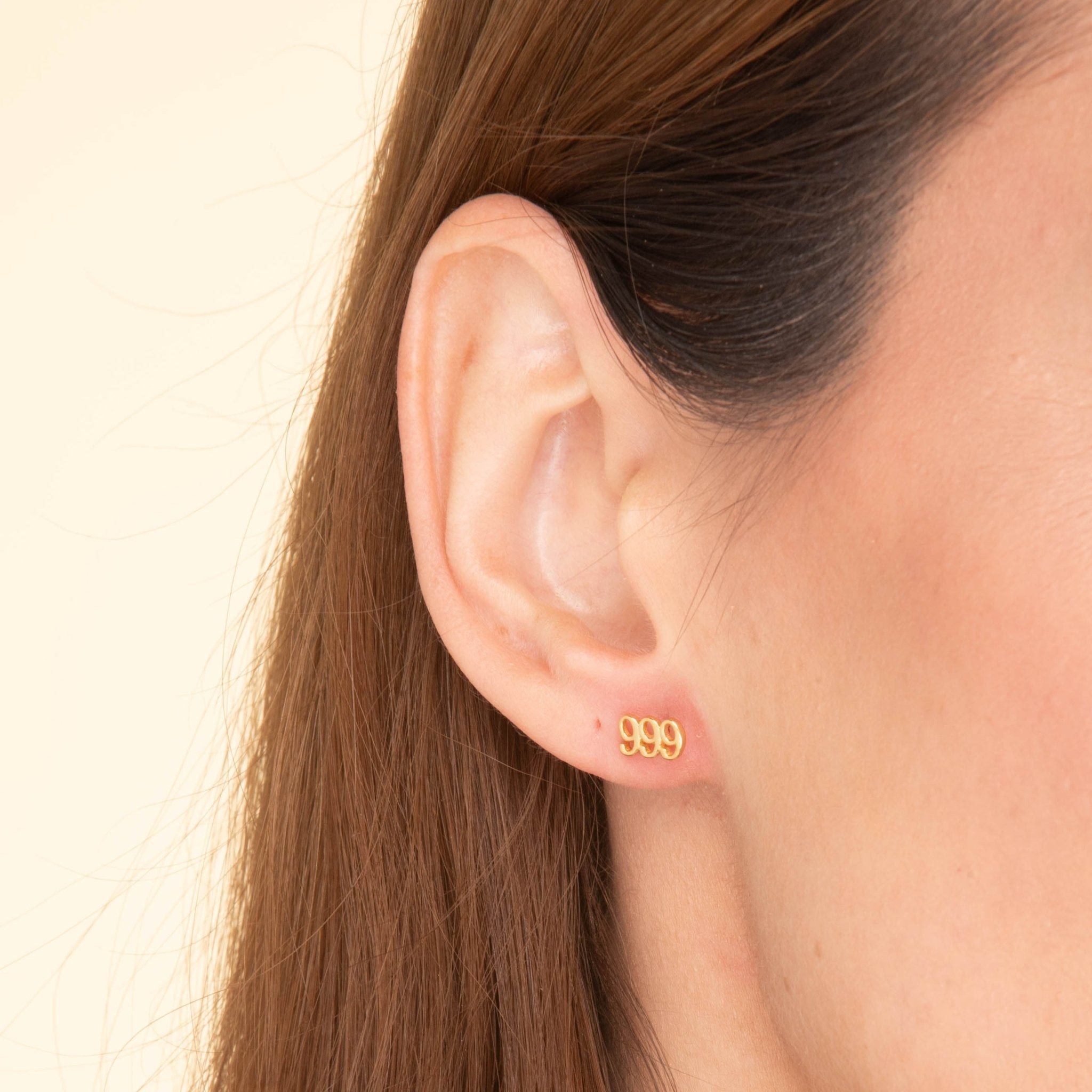 999 Angel Number Earrings - Camile & Stone