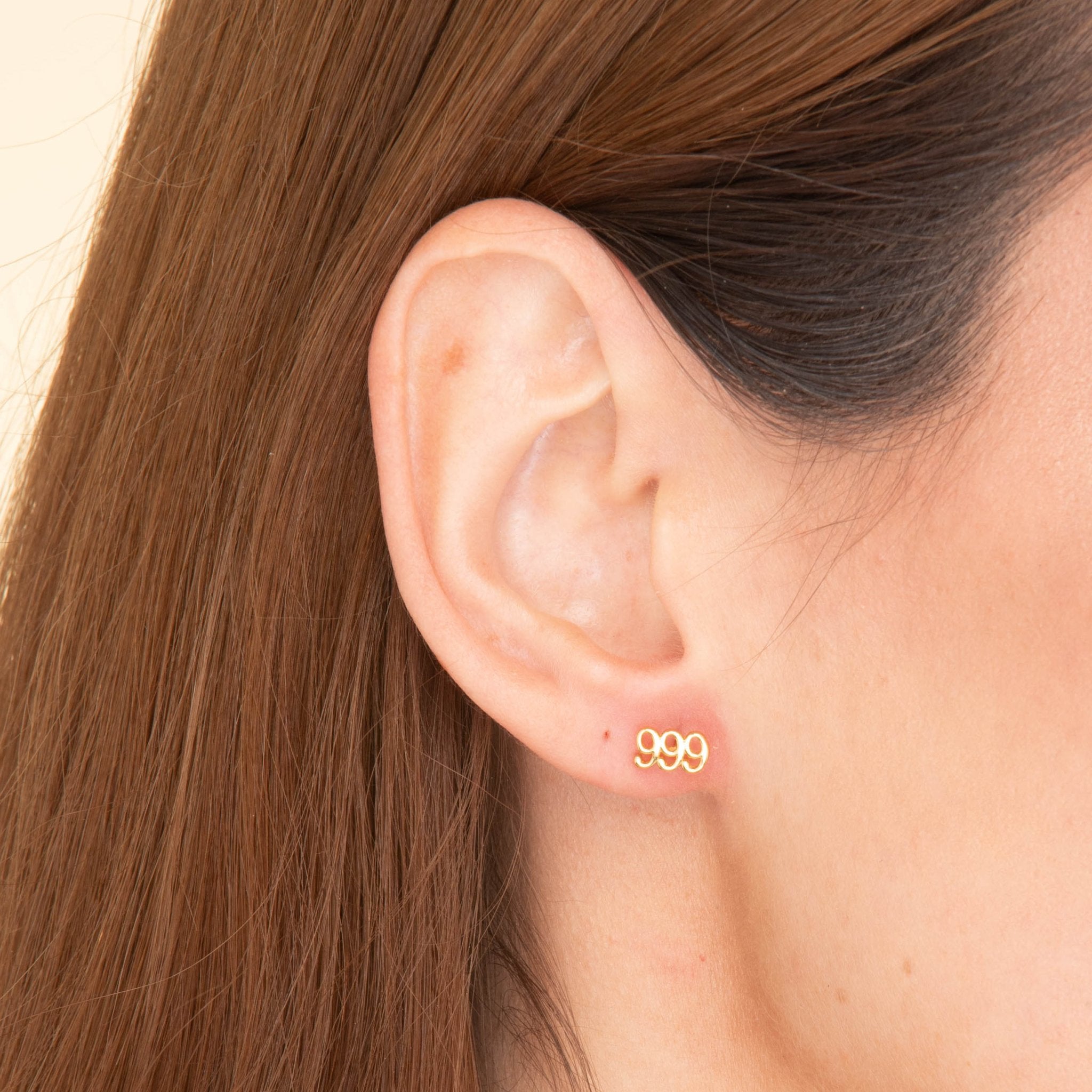 999 Angel Number Earrings - Camile & Stone