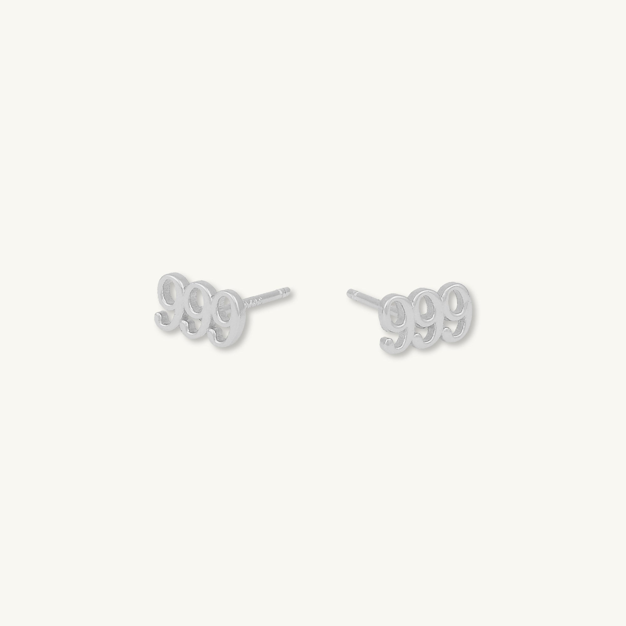 999 Angel Number Earrings - Camile & Stone