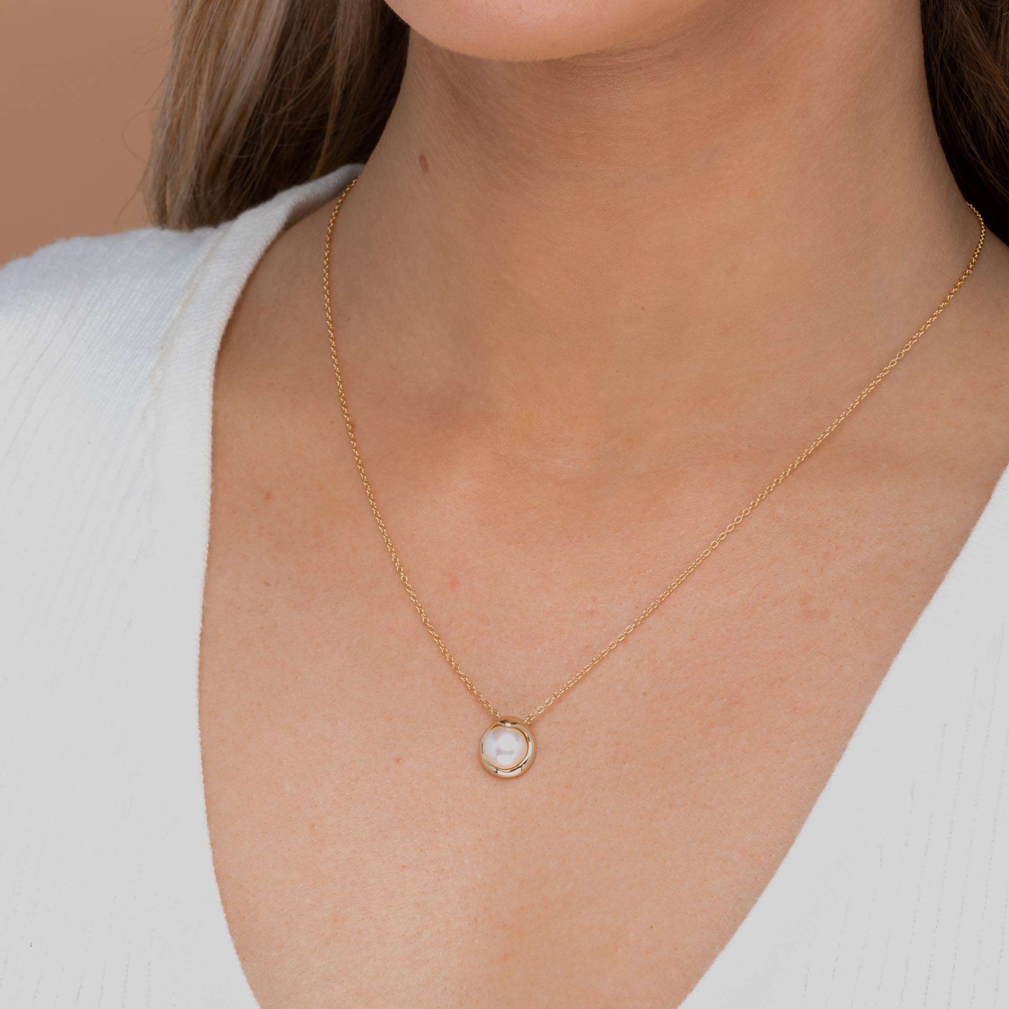 Mabe Pearl Necklace