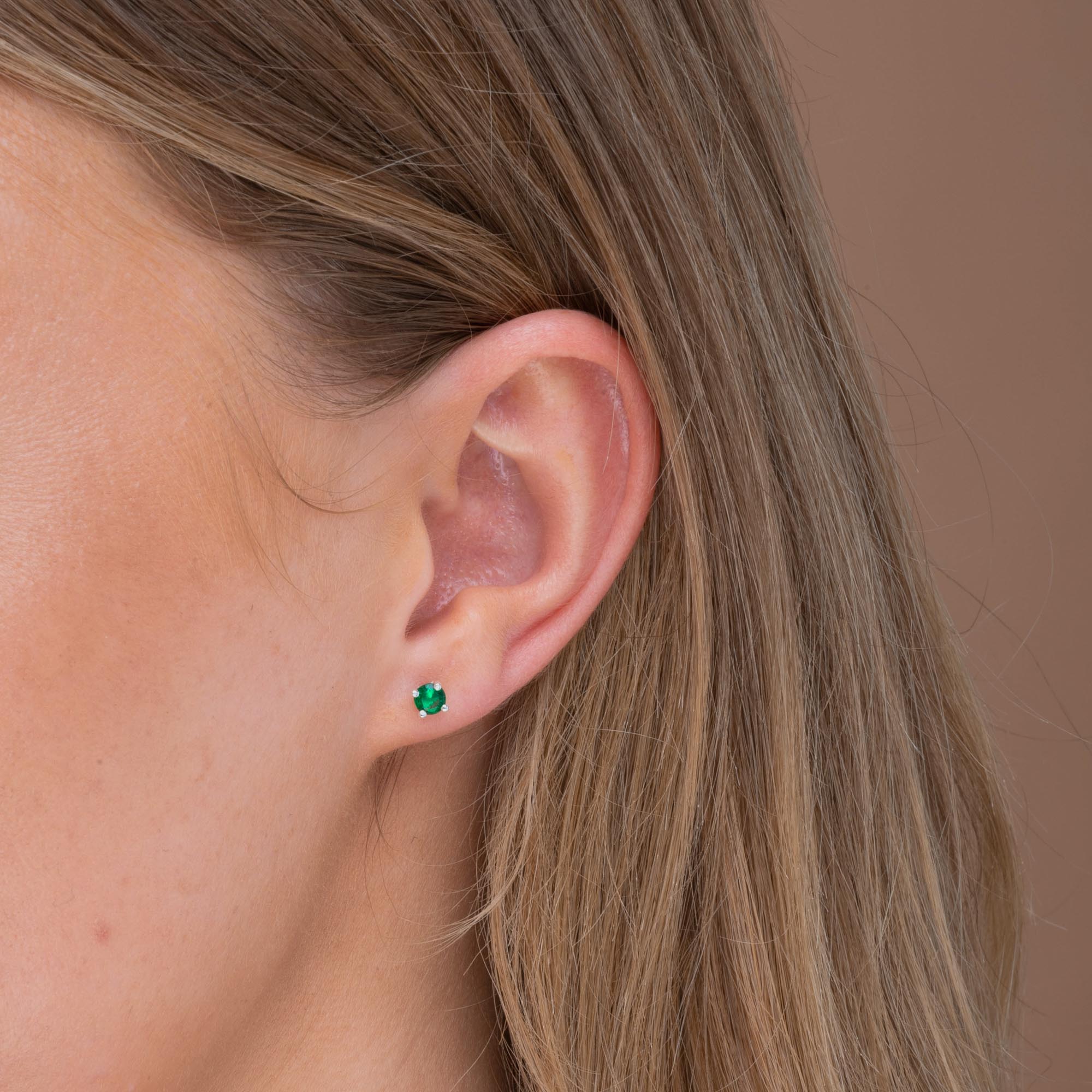 Classic Birthstone Earrings May
