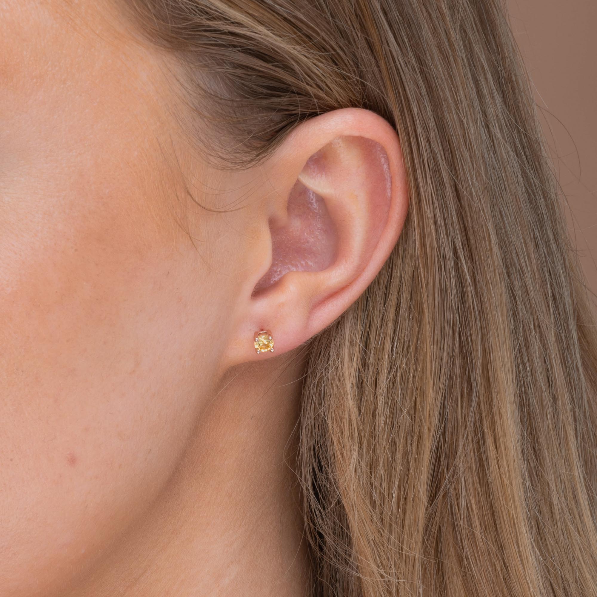 Classic Birthstone Earrings November