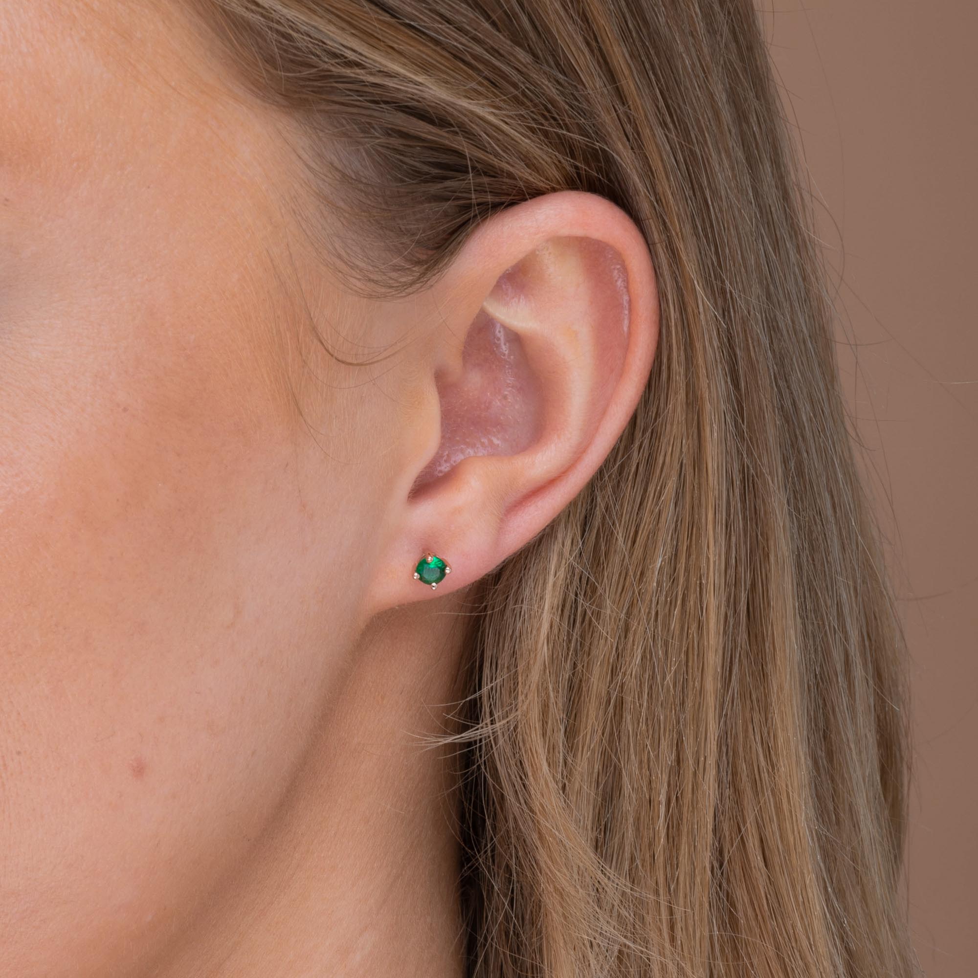 Classic Birthstone Earrings May