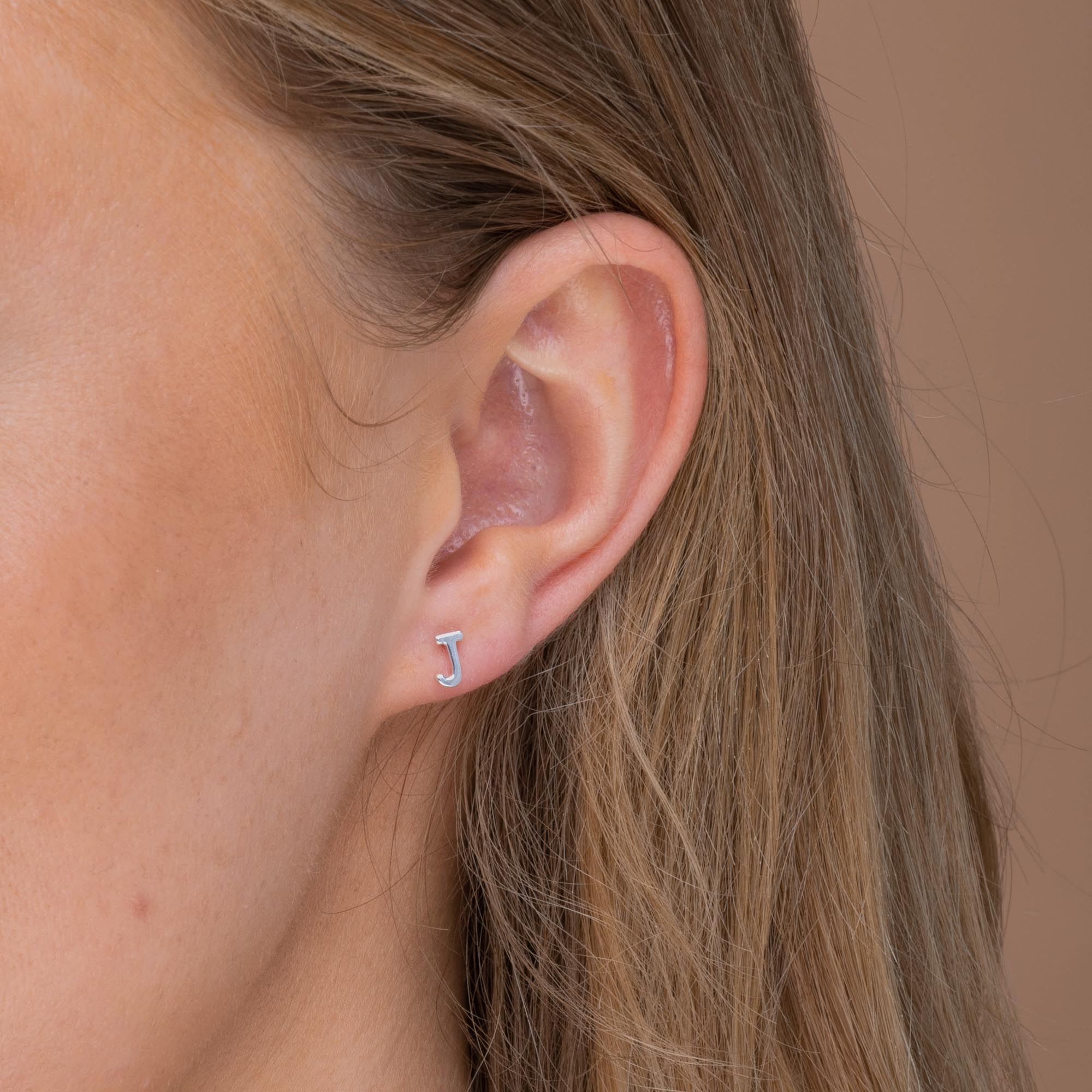 Initial Letter Earrings