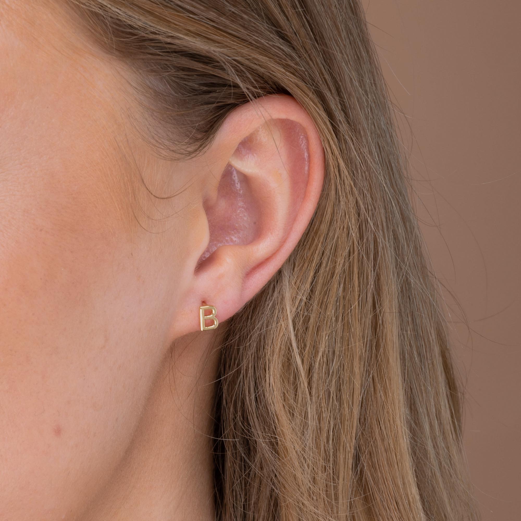 Initial Letter Earrings