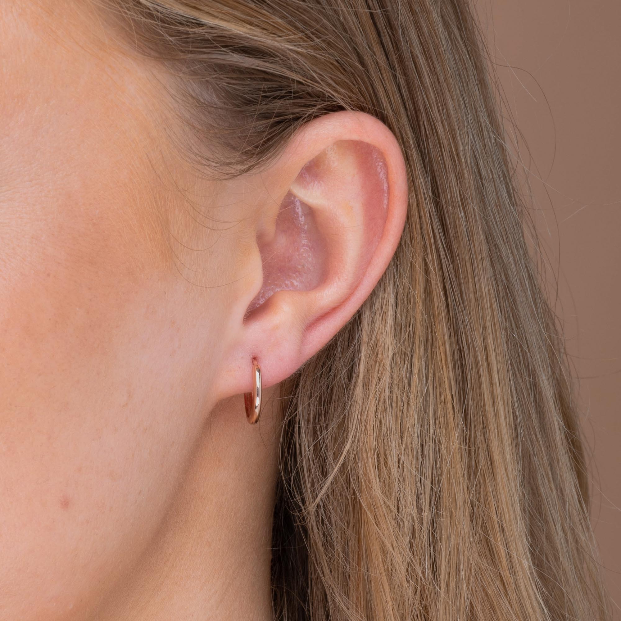 Classic Huggie Hoop Earrings