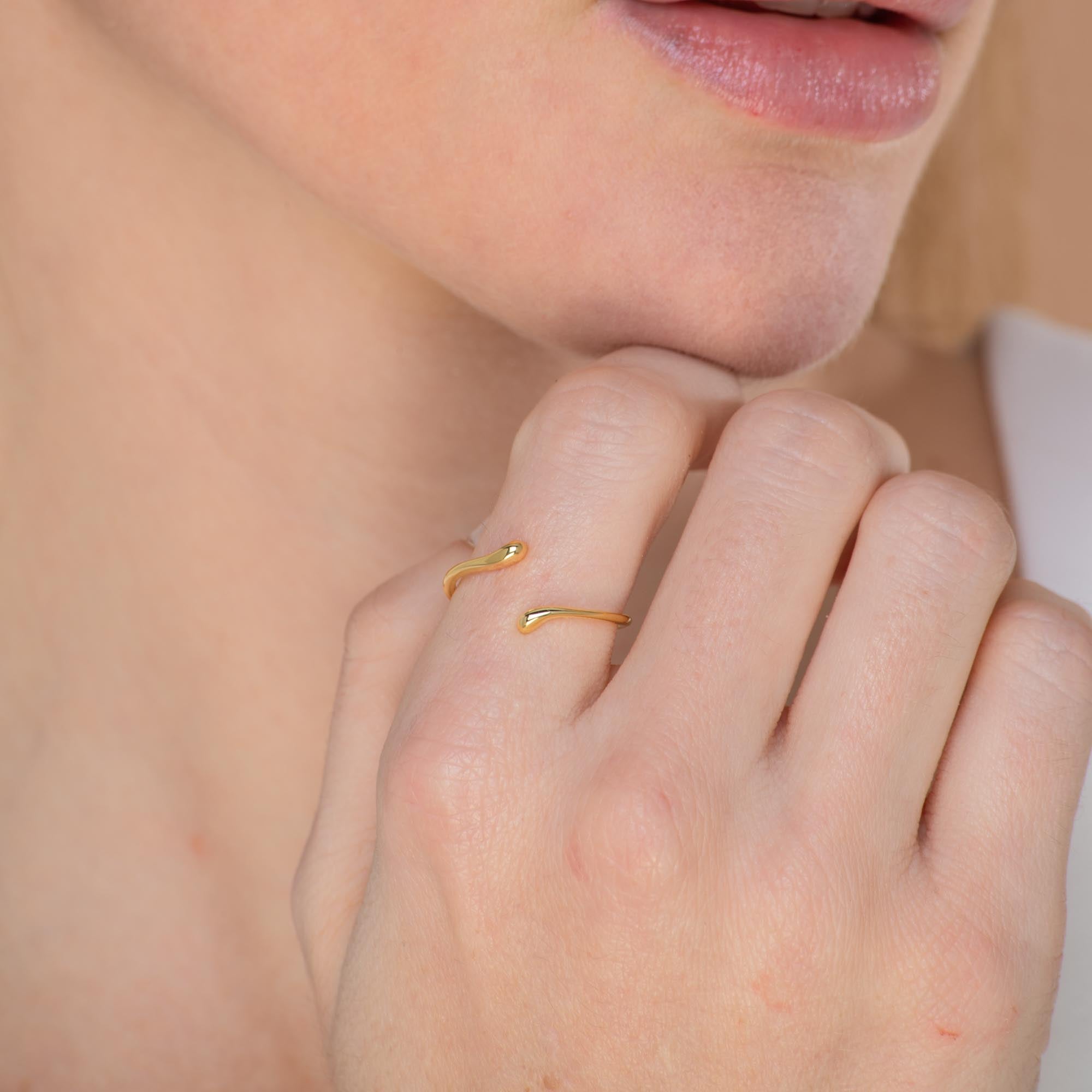 Snake Open Ring