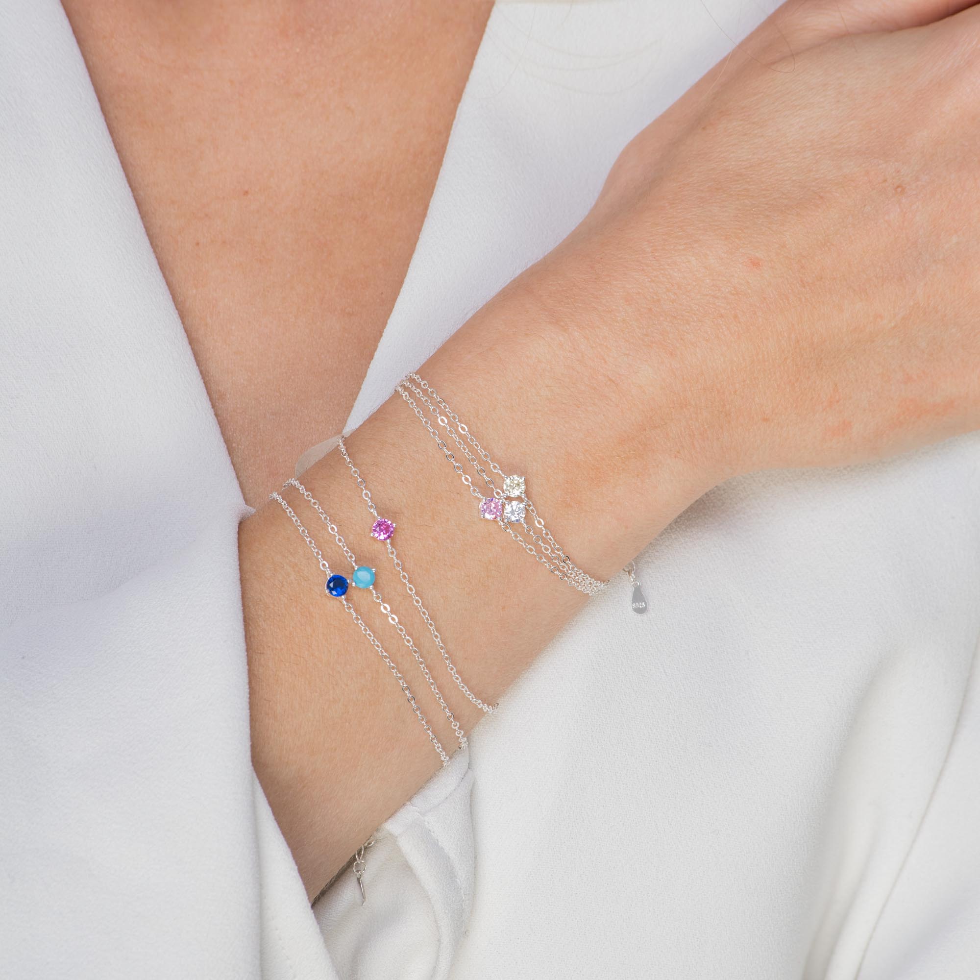 Classic Birthstone Bracelet July