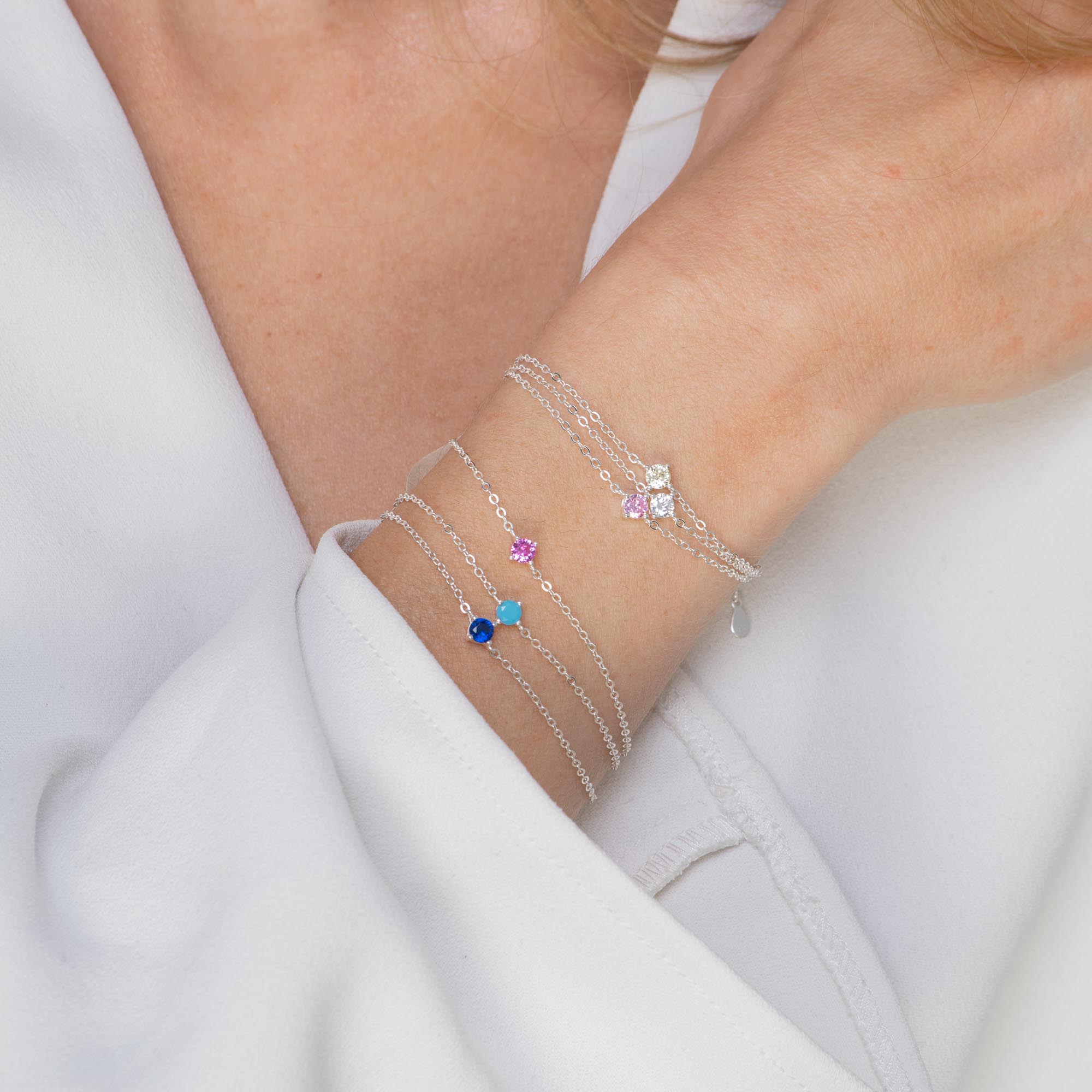 Classic Birthstone Bracelet December