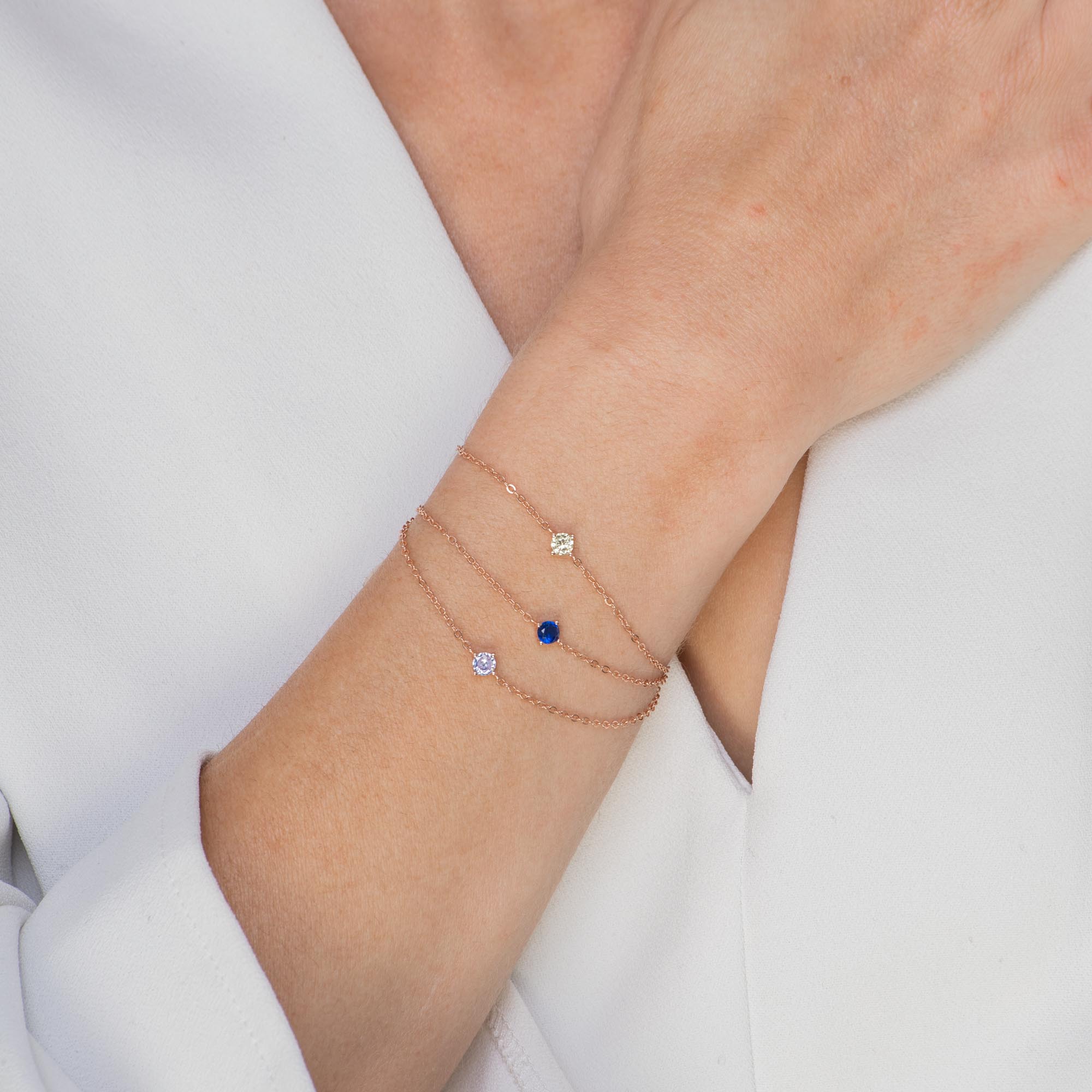 Classic Birthstone Bracelet September