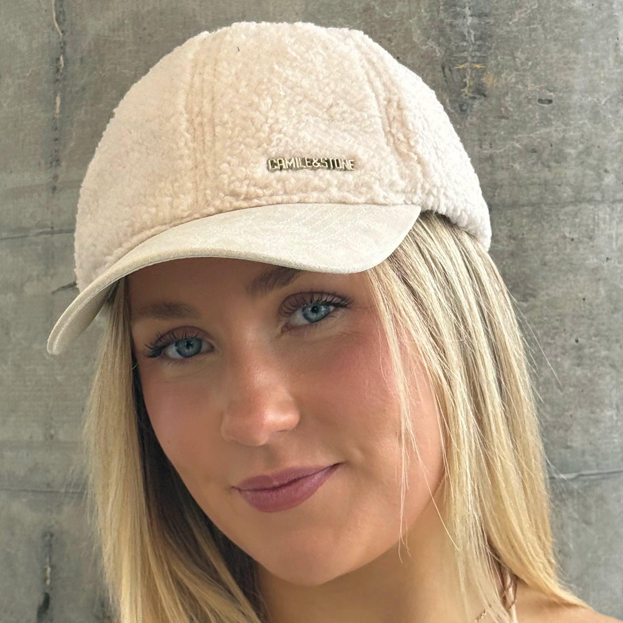 Beige Cloud Cap