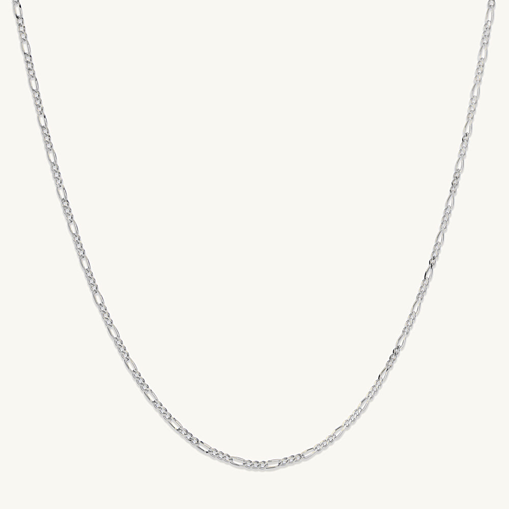 Slim Figaro Chain Necklace