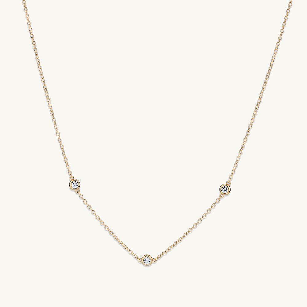 Satellite Sapphire Necklace