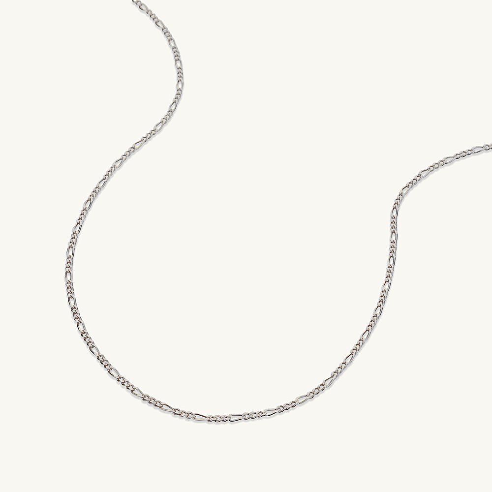 Slim Figaro Chain Necklace