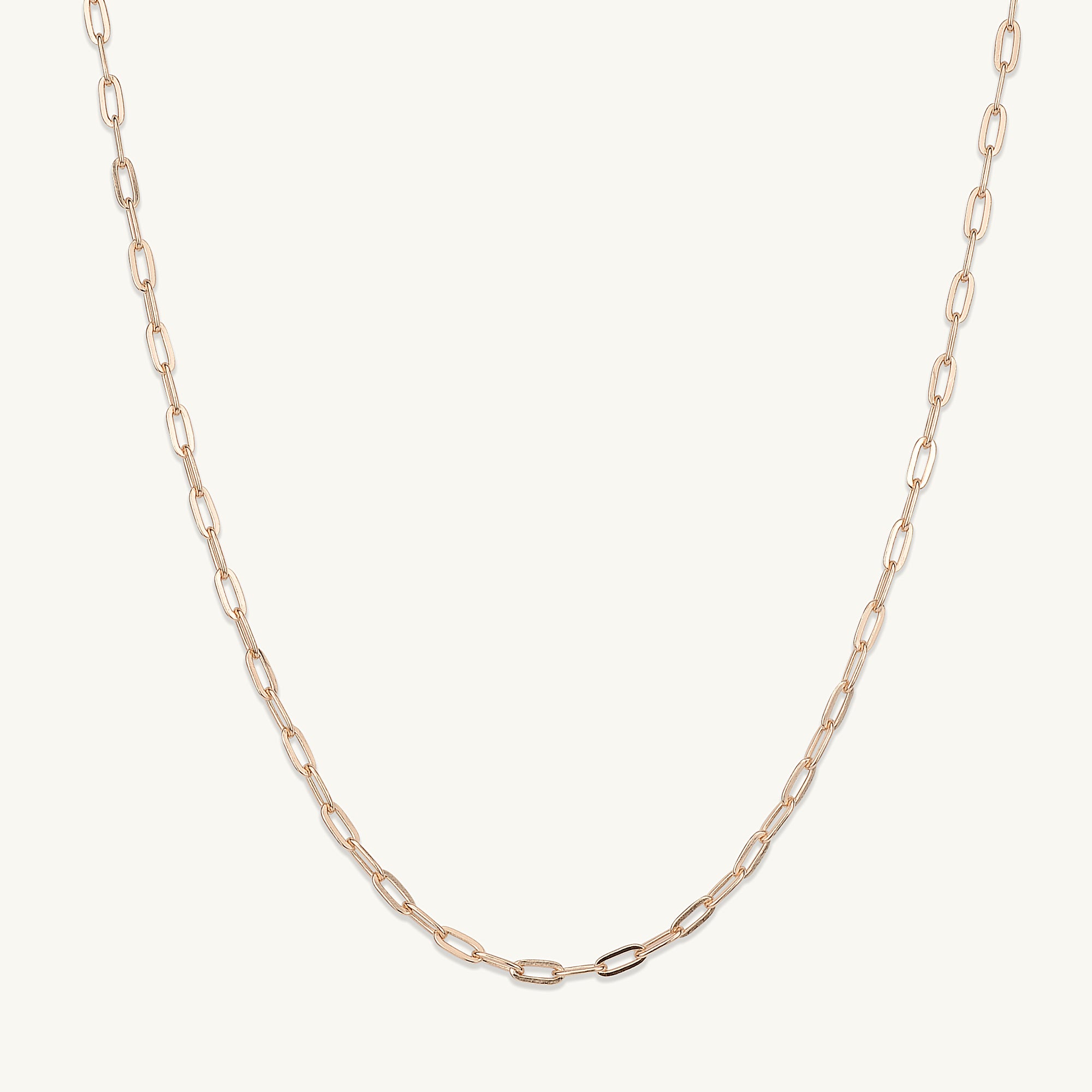 Paperclip Link Necklace
