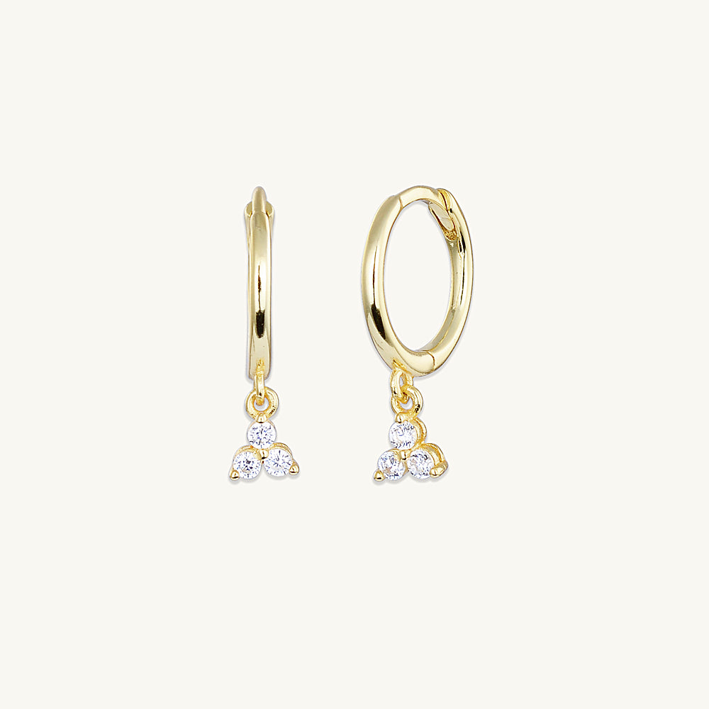 Lotus Dangling Earrings
