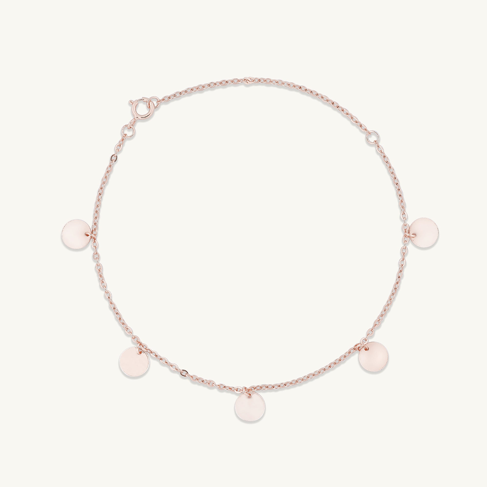 Disc Chain Bracelet
