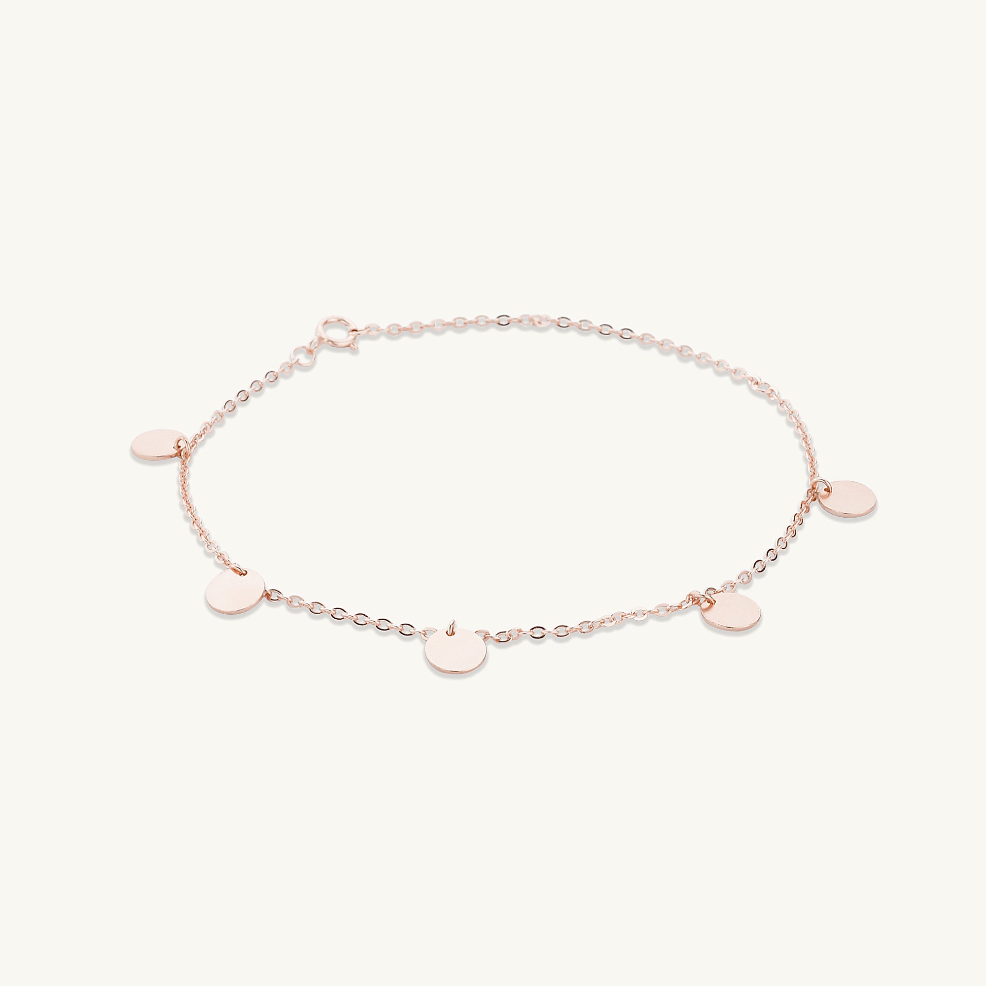 Disc Chain Bracelet