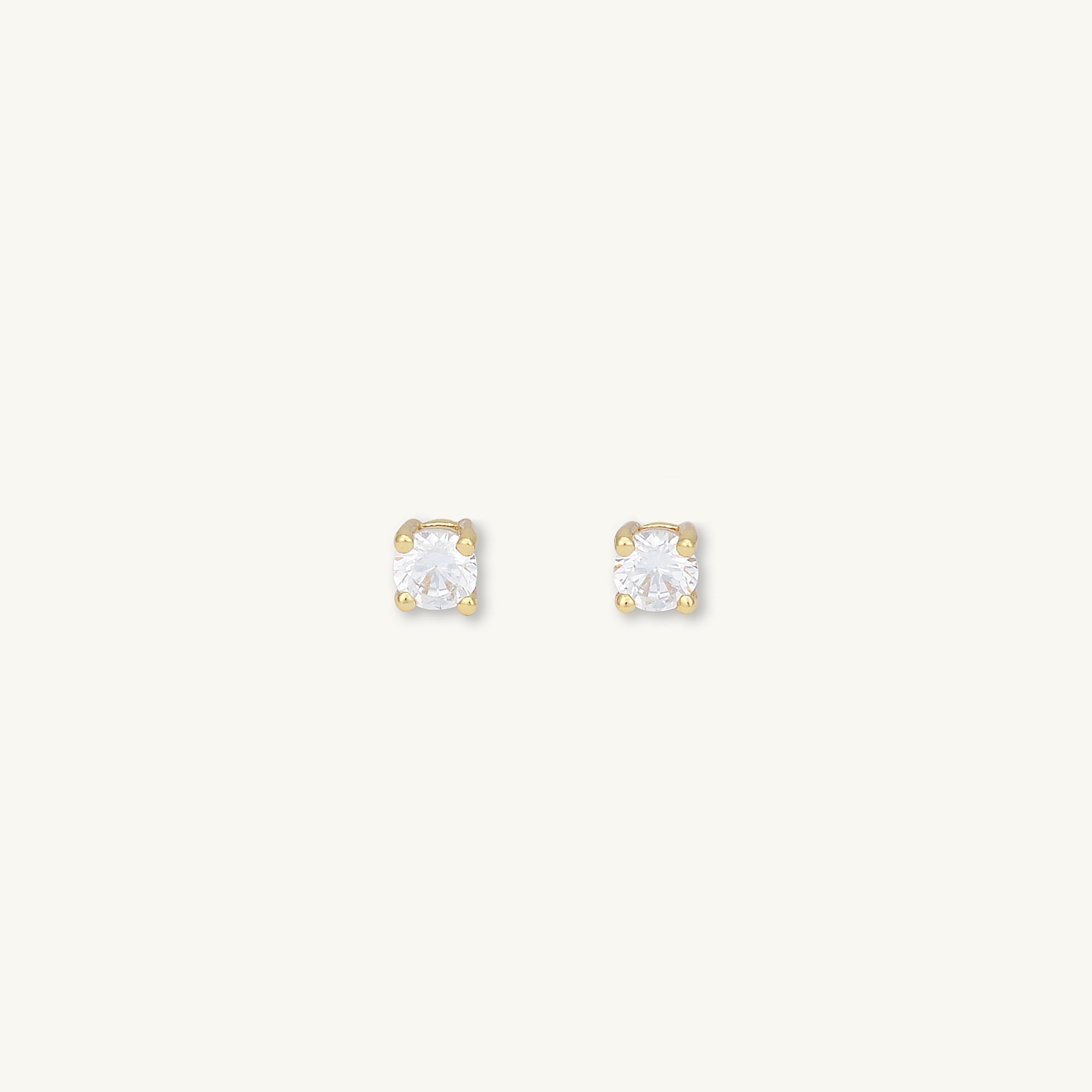 Classic Birthstone Earrings April