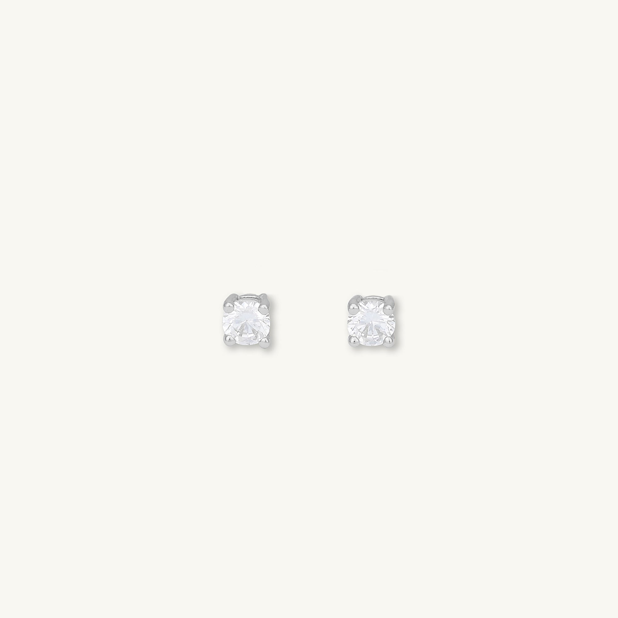 Classic Birthstone Earrings April