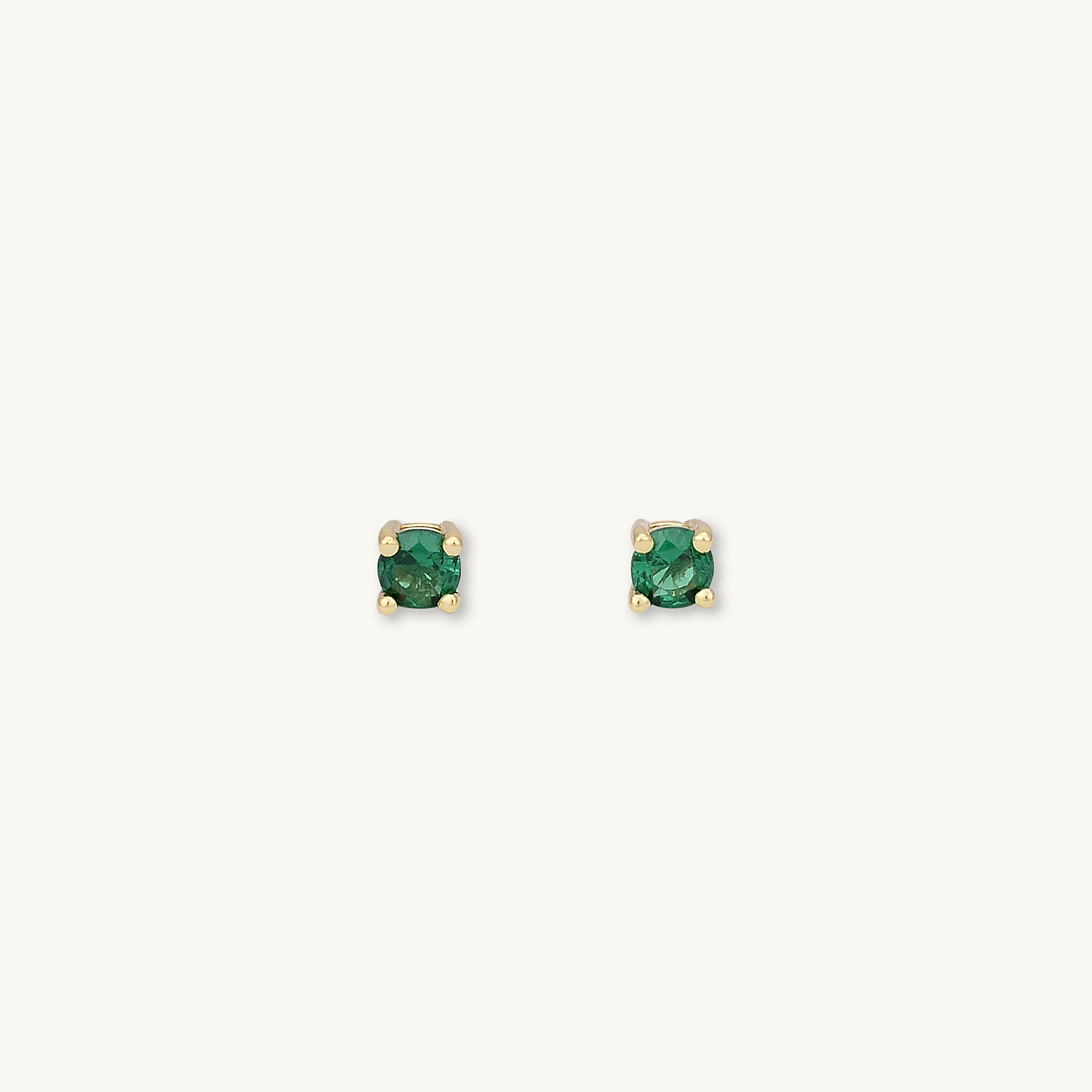 Classic Birthstone Earrings May