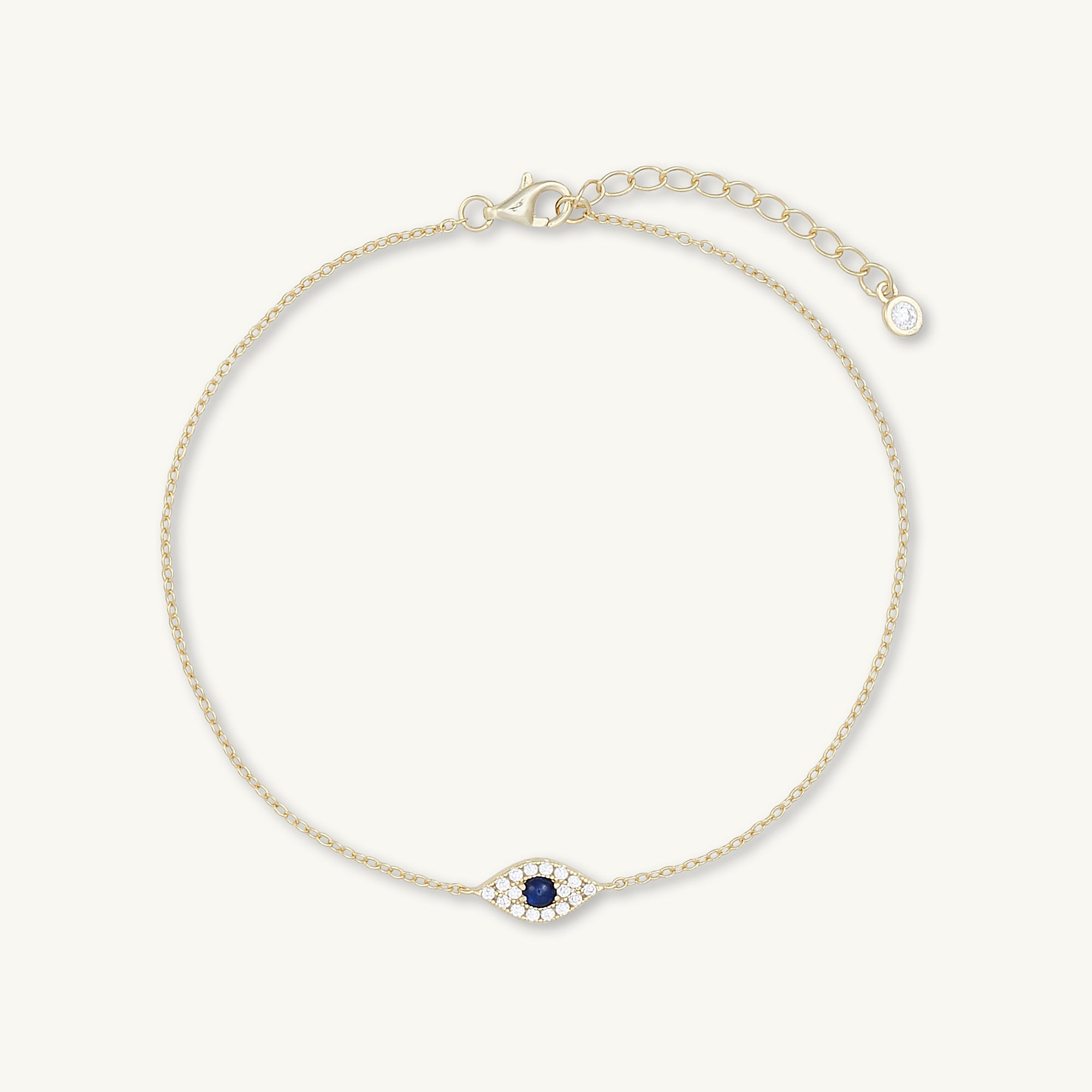 Evil Eye Pave Bracelet