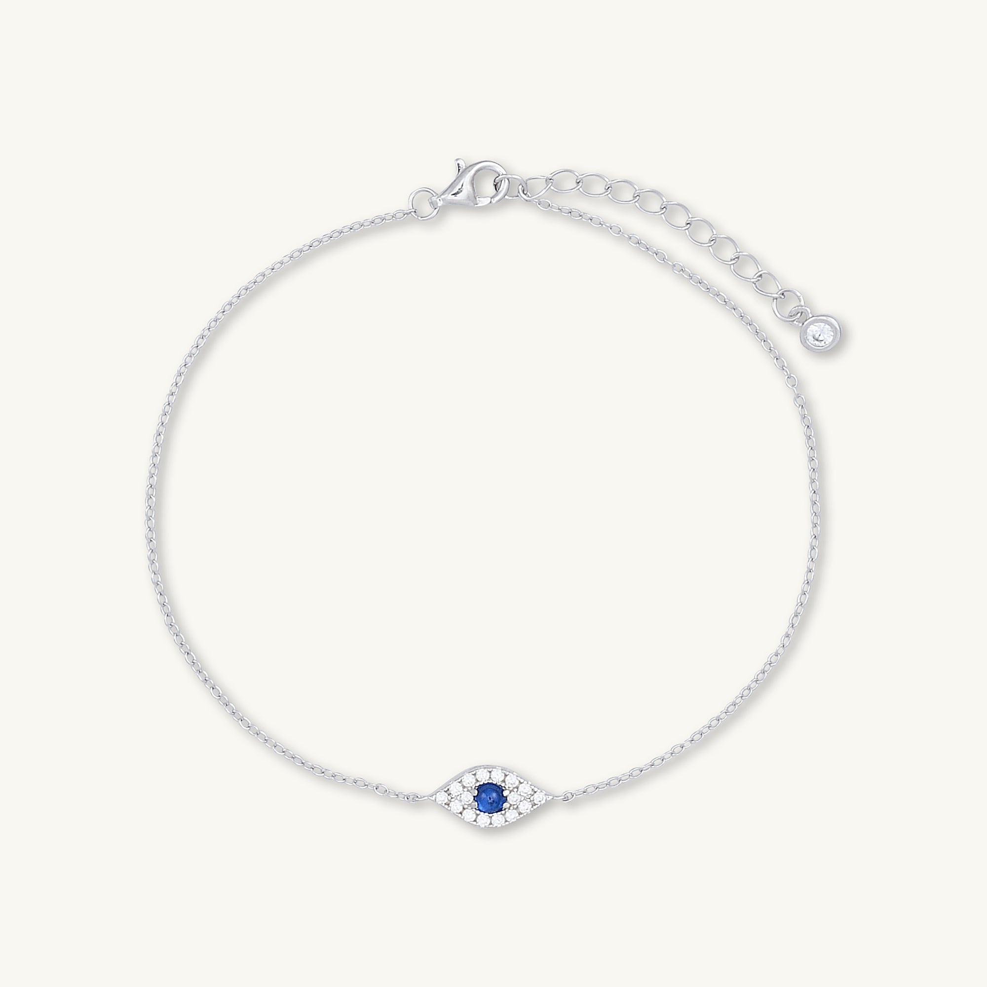 Evil Eye Pave Bracelet
