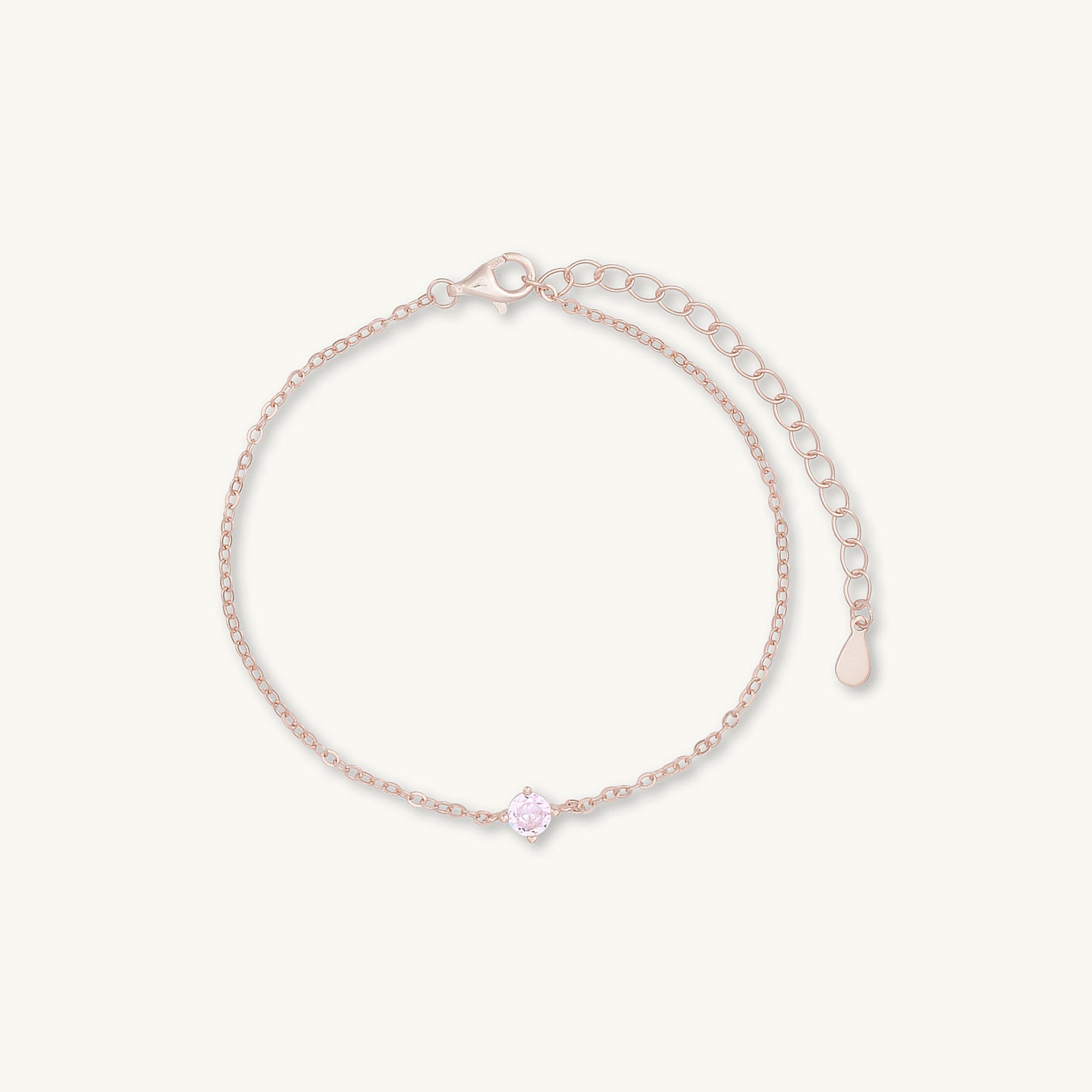 Classic Birthstone Bracelet October