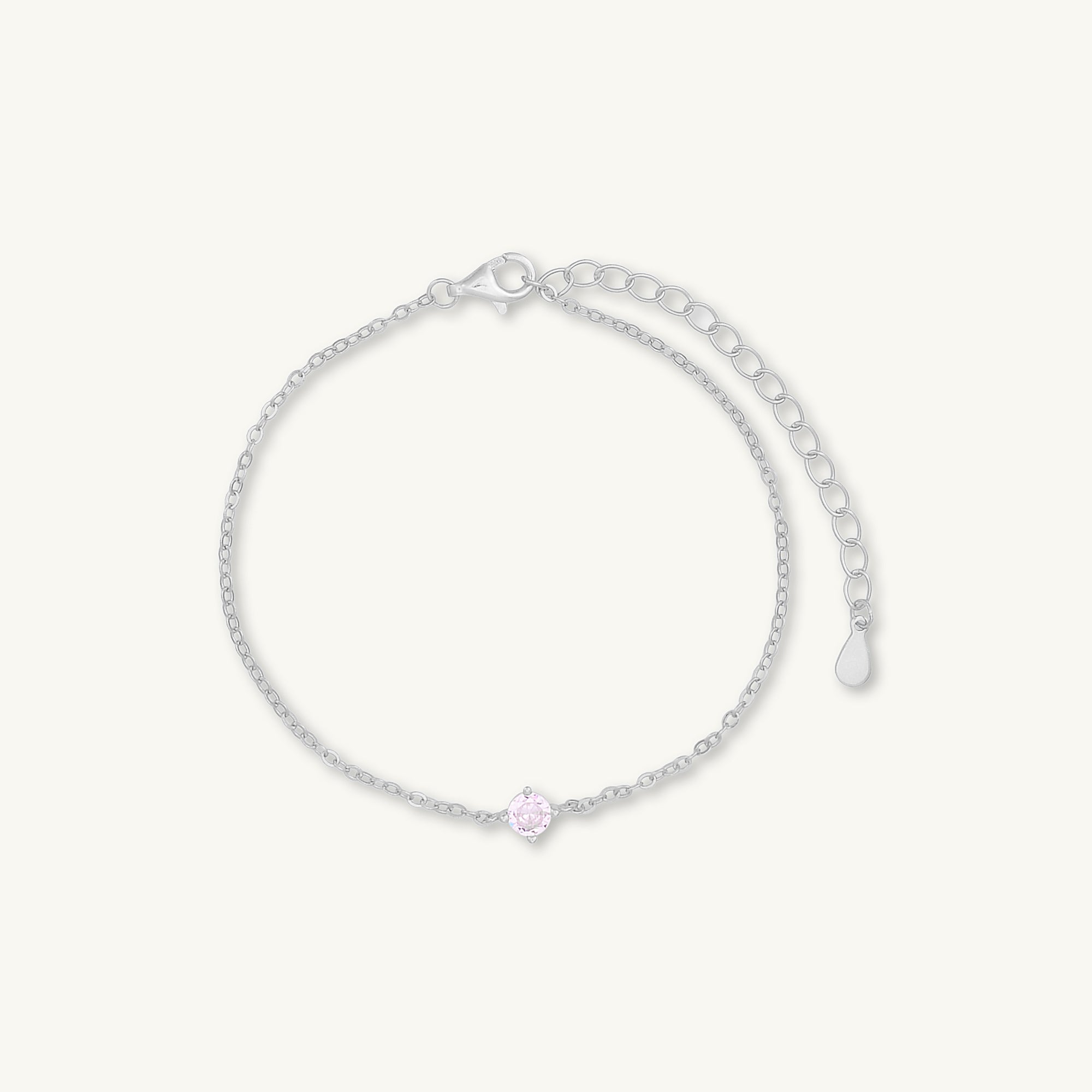 Classic Birthstone Bracelet October