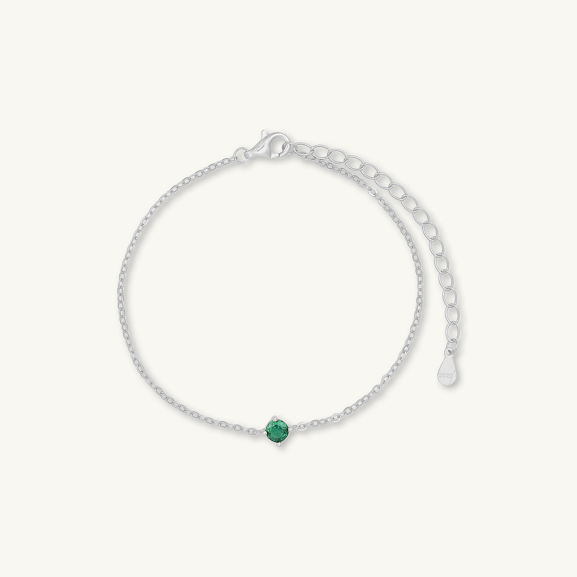 Classic Birthstone Bracelet May