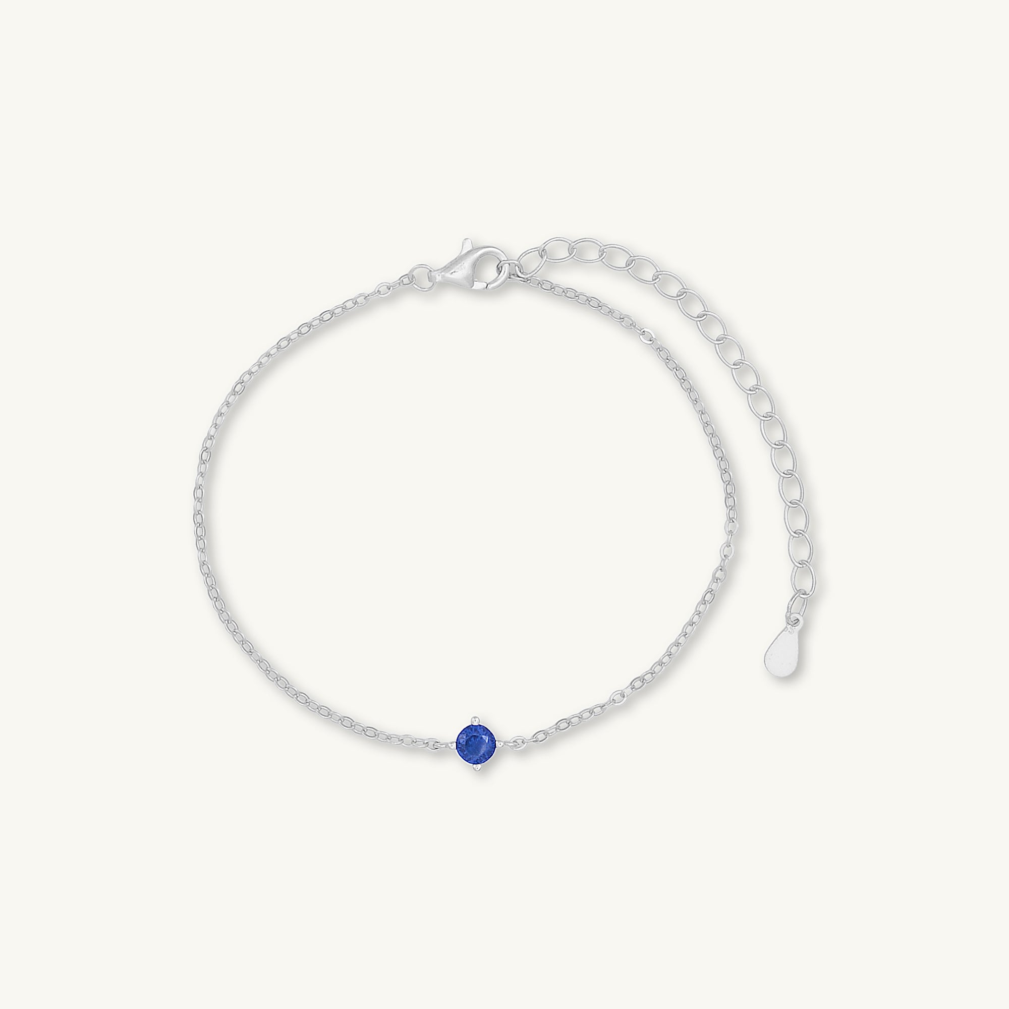 Classic Birthstone Bracelet September