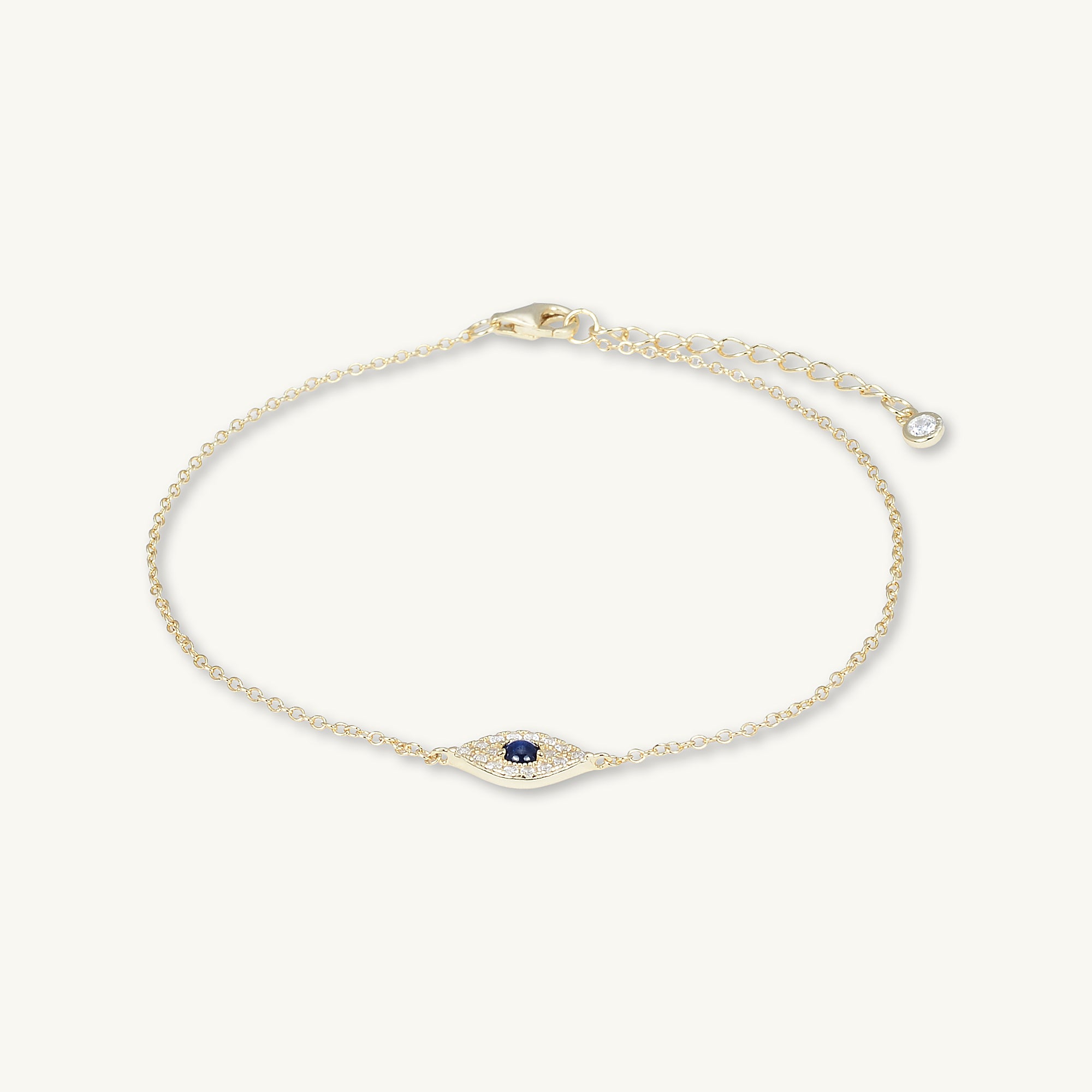Evil Eye Pave Bracelet