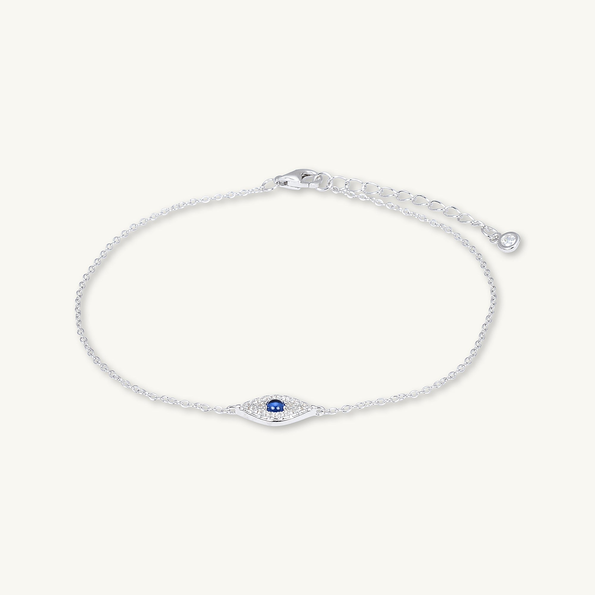 Evil Eye Pave Bracelet