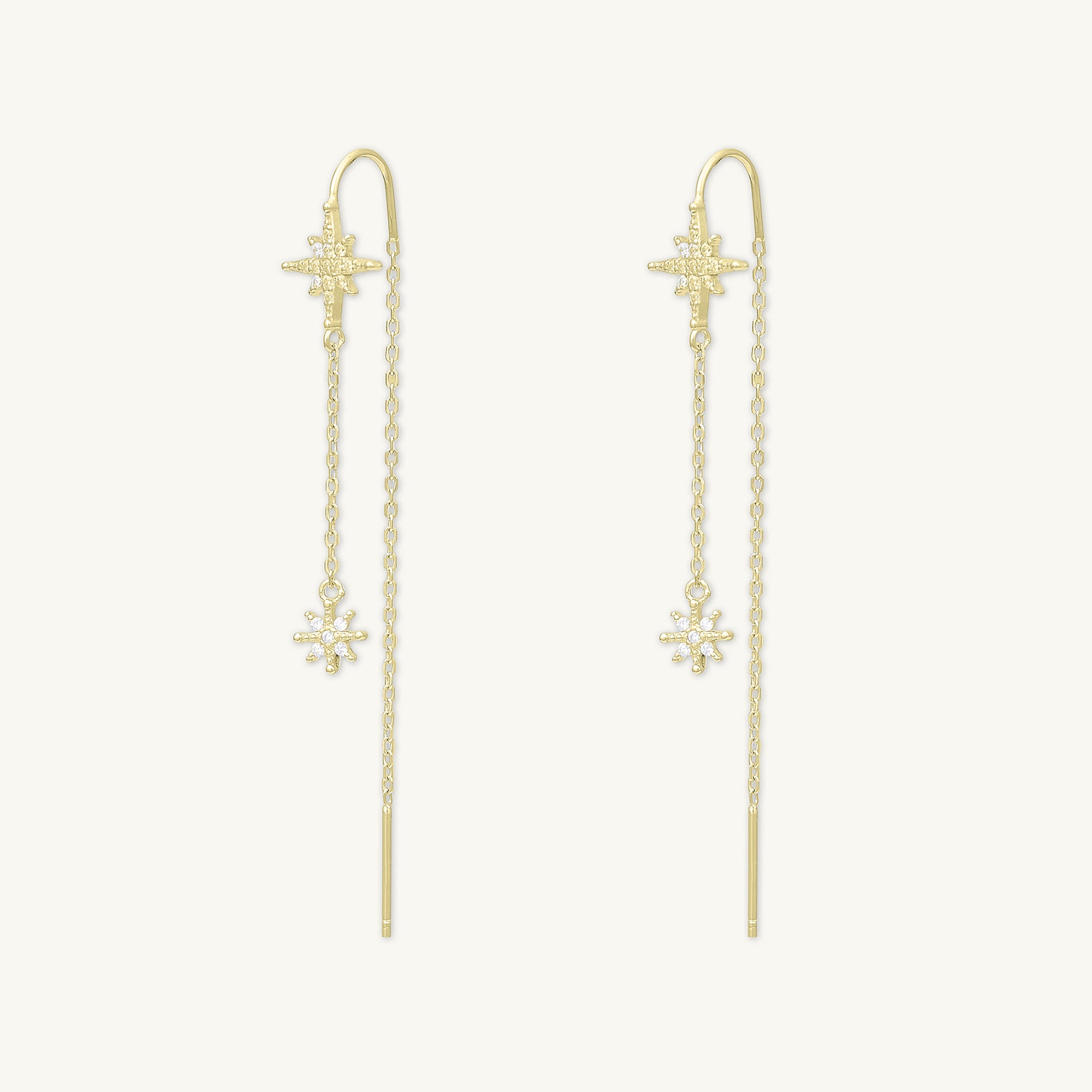 North Star Threader Earrings