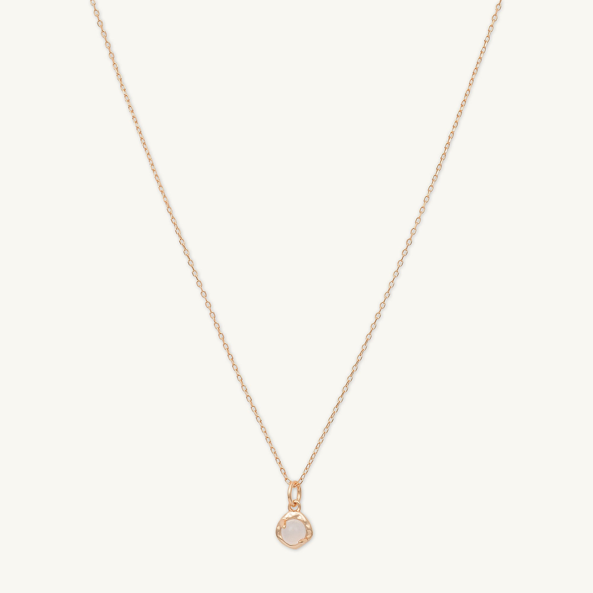 Moonstone Pendant Necklace