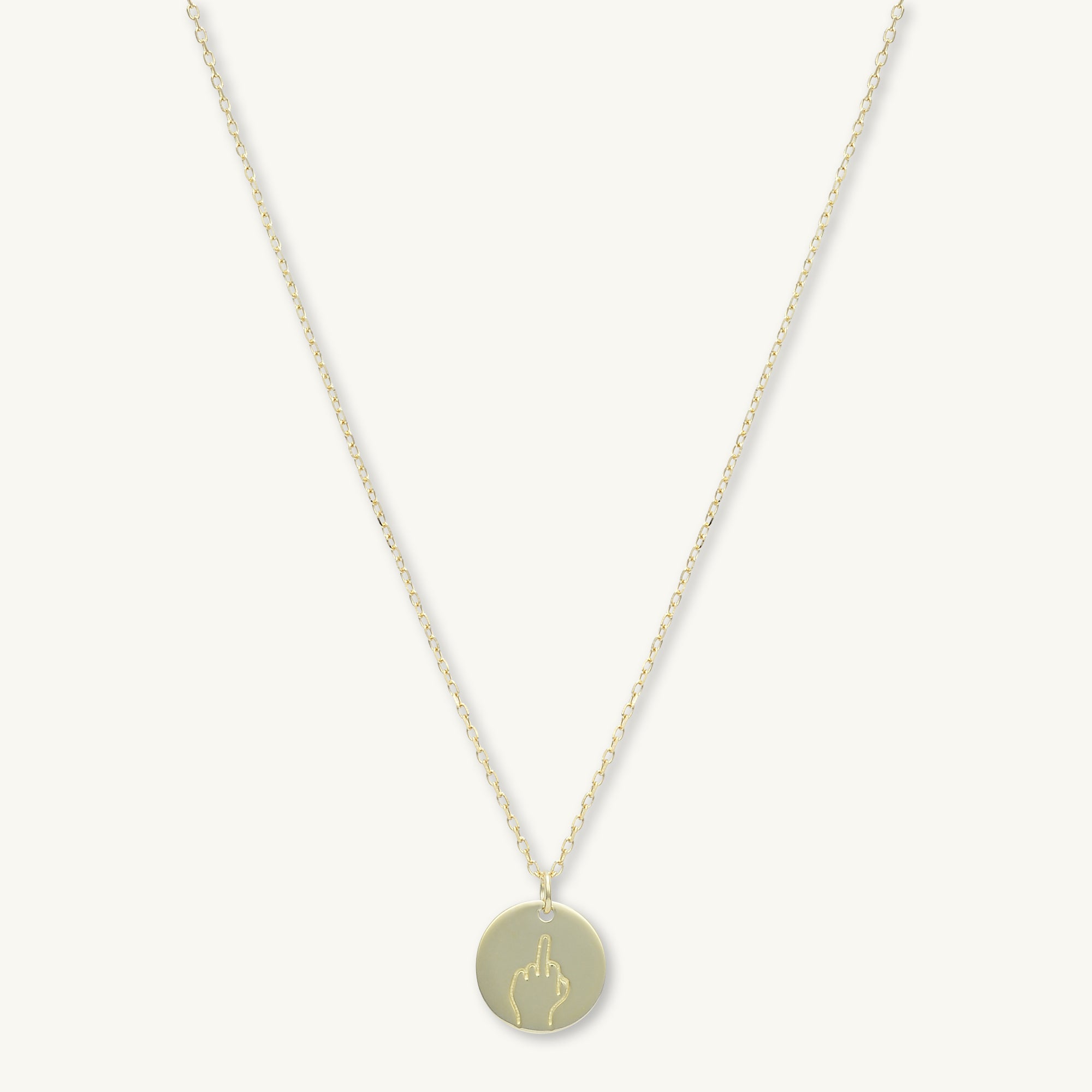 F*ck Off Pendant Necklace