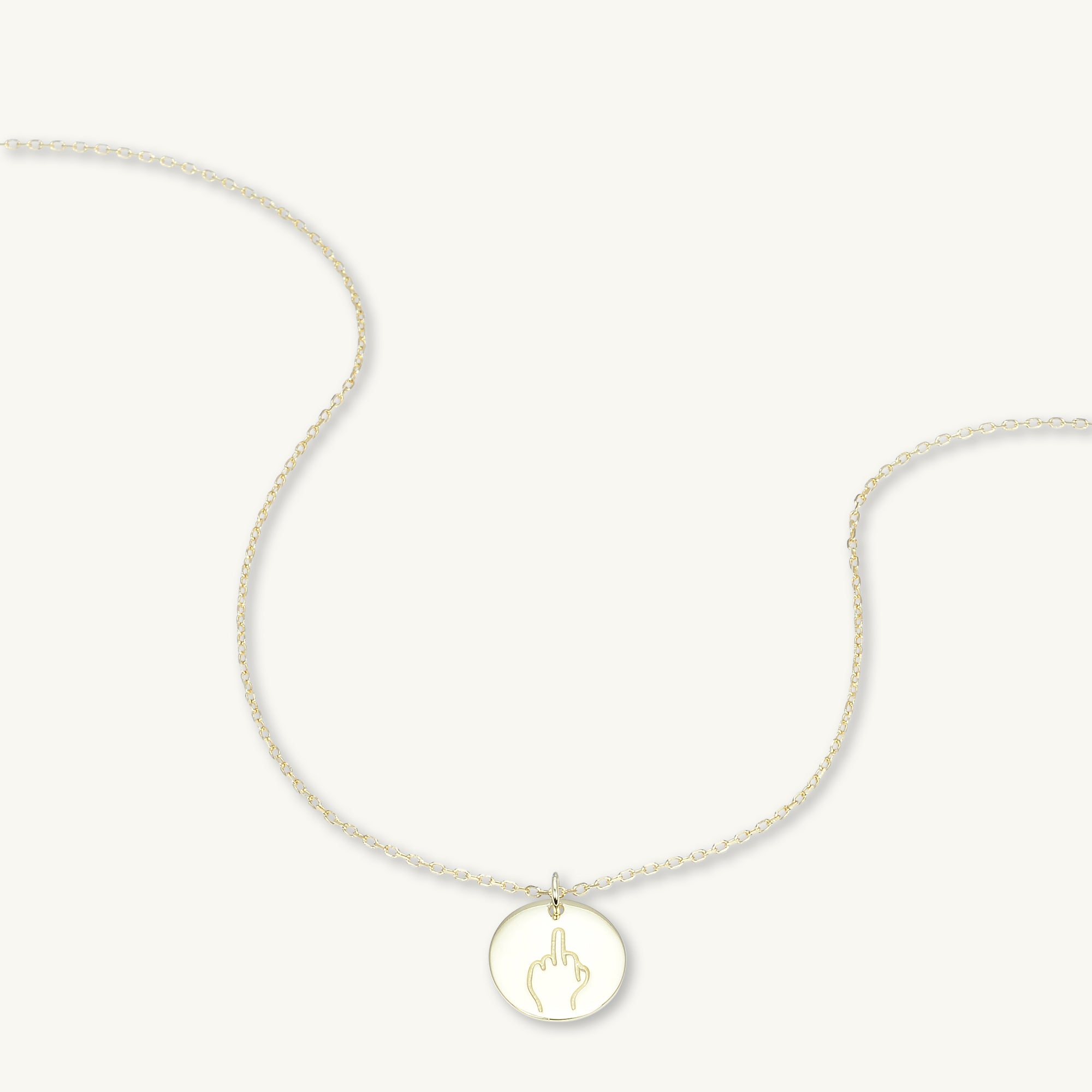 F*ck Off Pendant Necklace