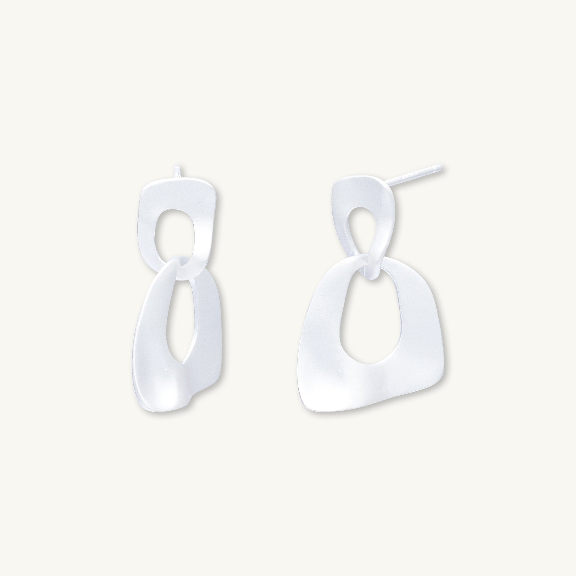 Link Statement Stud Earrings